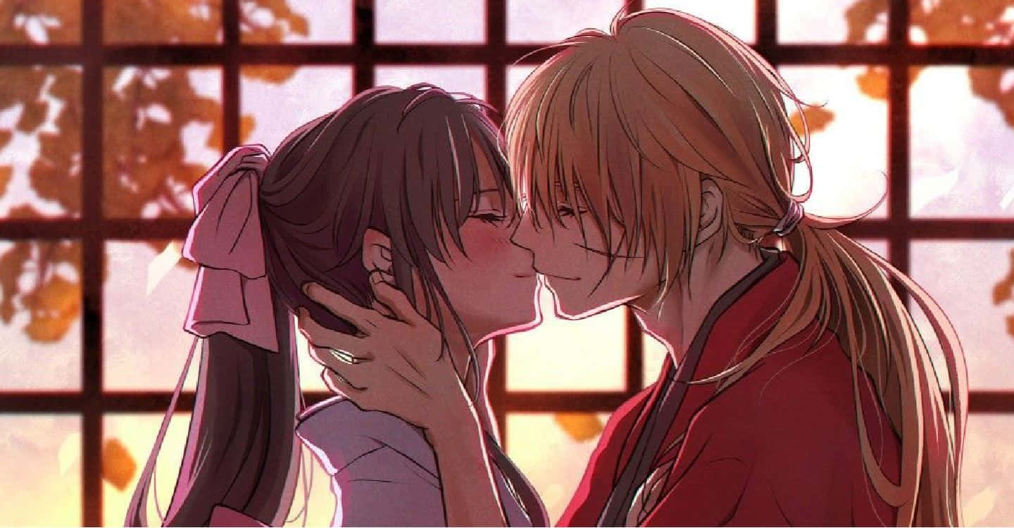 Kenshin, Kaoru, shoji screen, HD Desktop Wallpaper