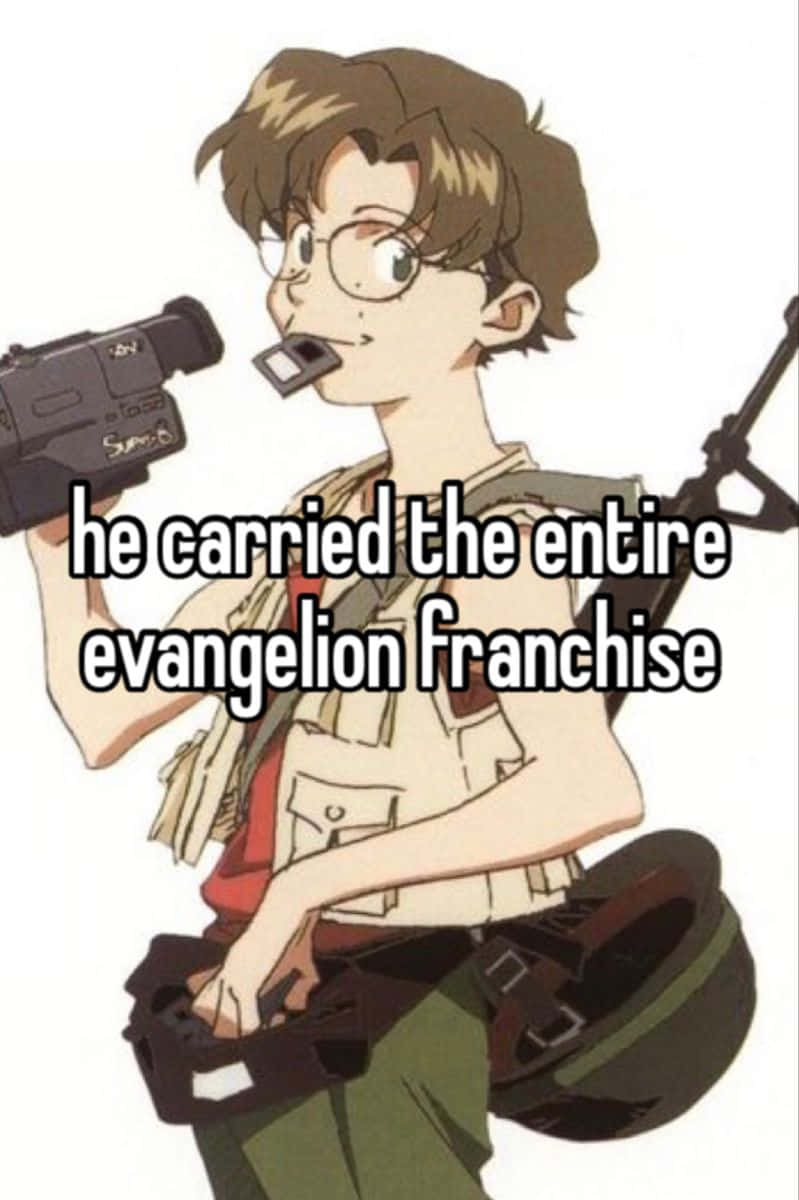 Kensuke Aida, glasses, camcorder, SD Phone Wallpaper