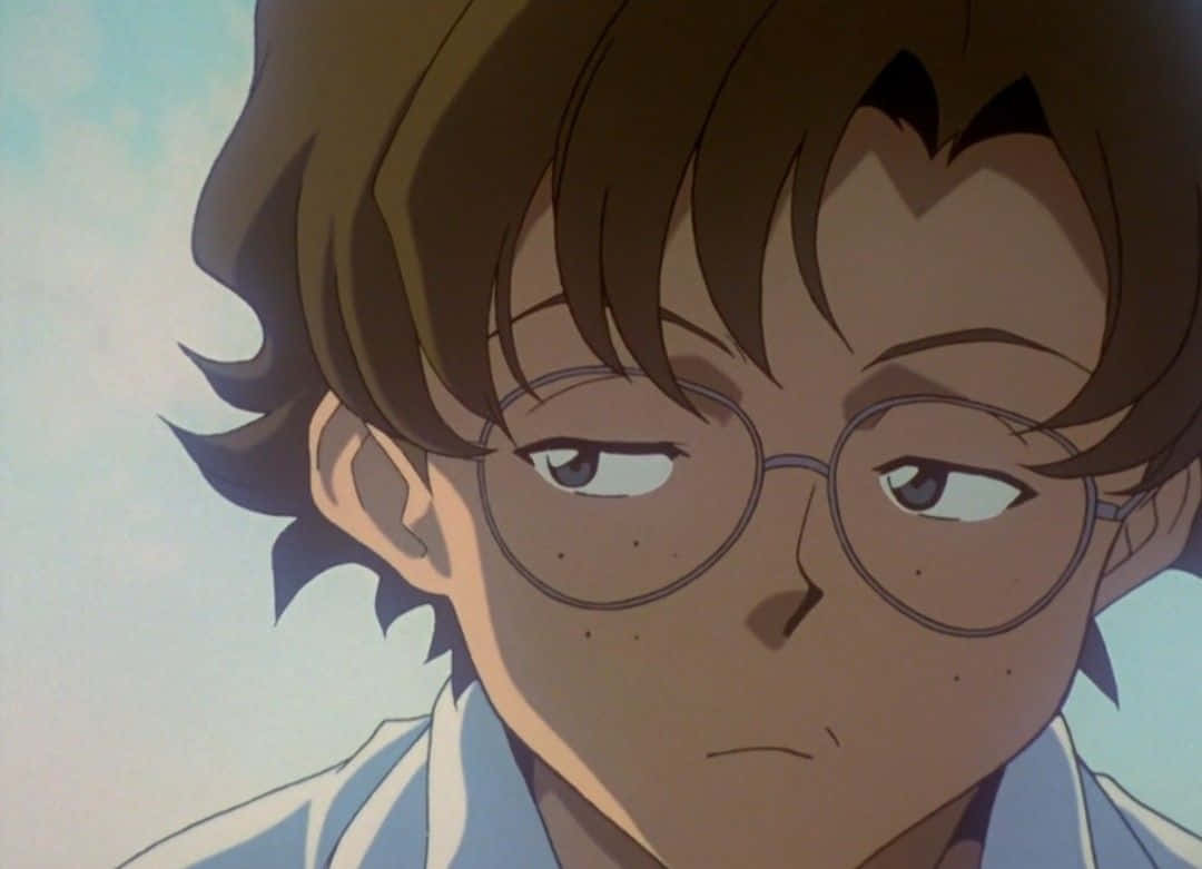 Kensuke Aida, anime boy, brown hair, SD Desktop Wallpaper