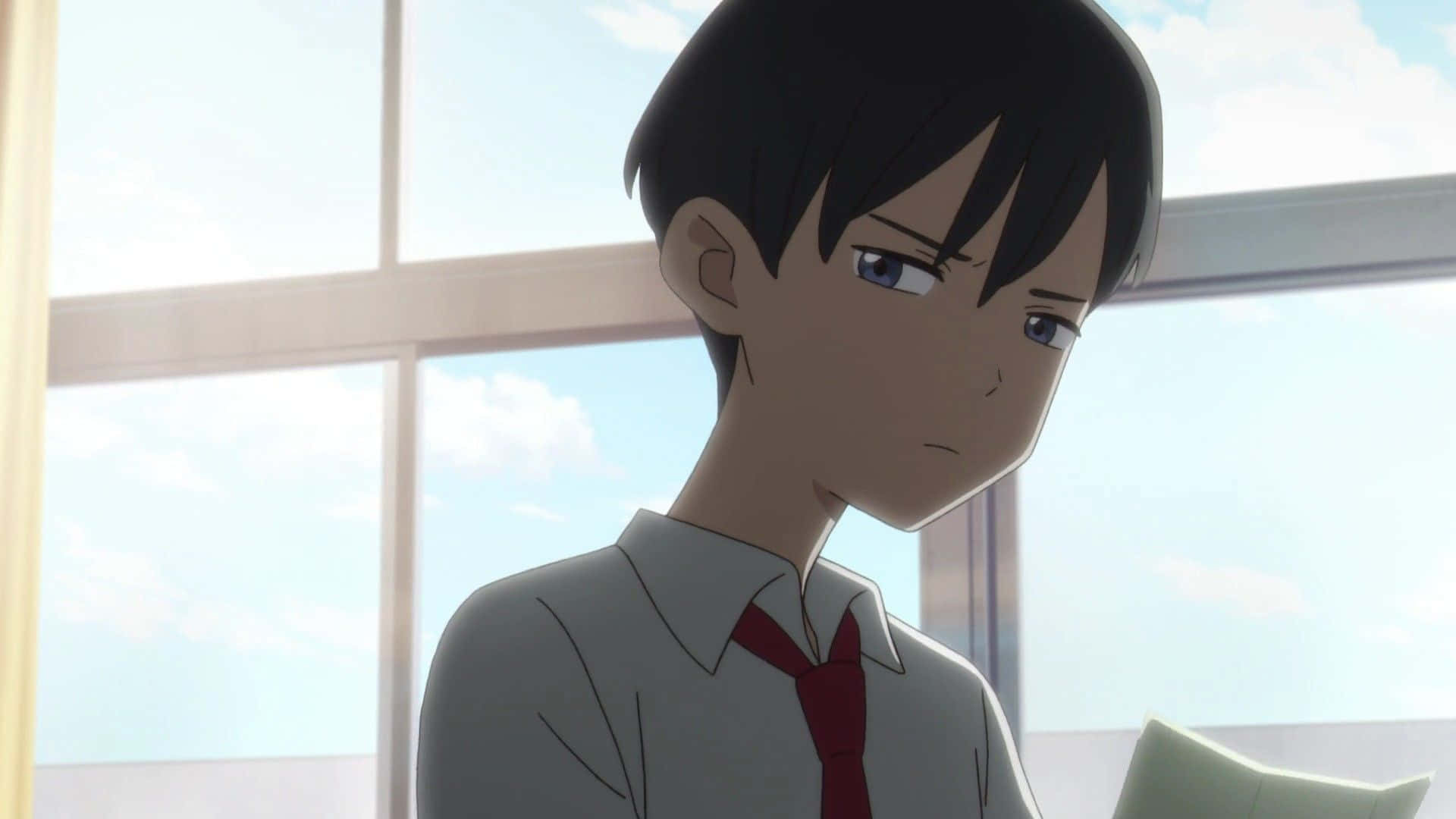 Kento Hinode, anime boy, school uniform, Full HD Desktop Wallpaper
