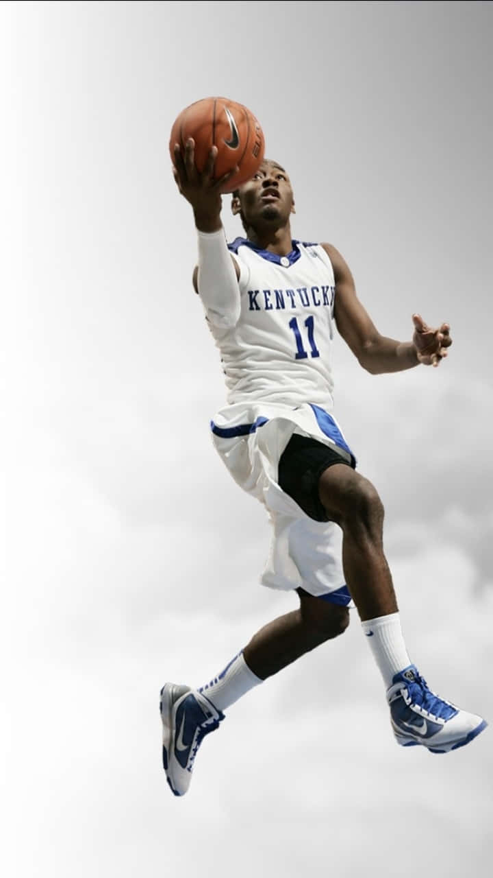 Kentucky Basketball, basketball player, Kentucky jersey, HD Phone Wallpaper