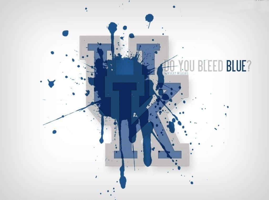 Kentucky Wildcats, blue, gray, SD Desktop Wallpaper
