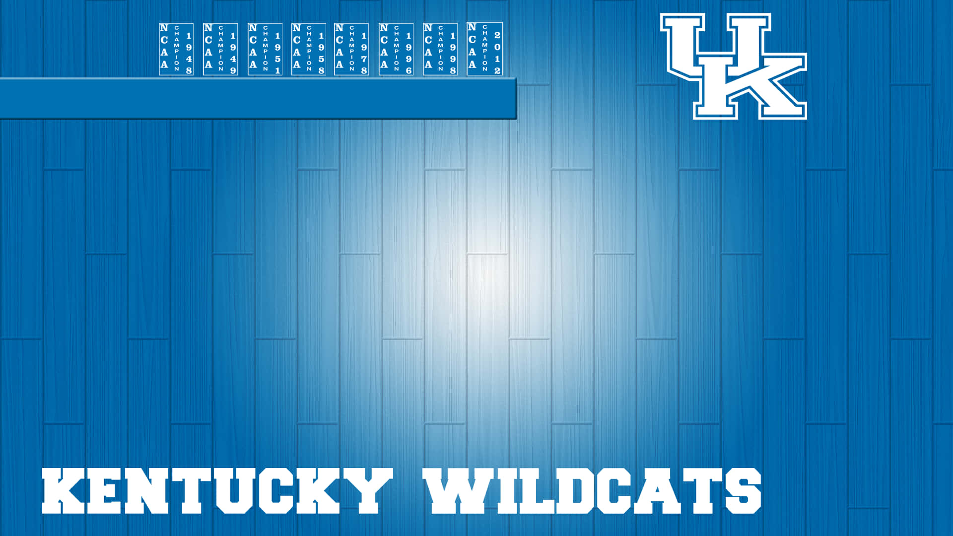 Kentucky Wildcats, blue wooden basketball court, Kentucky Wildcats logo, Full HD Desktop Wallpaper