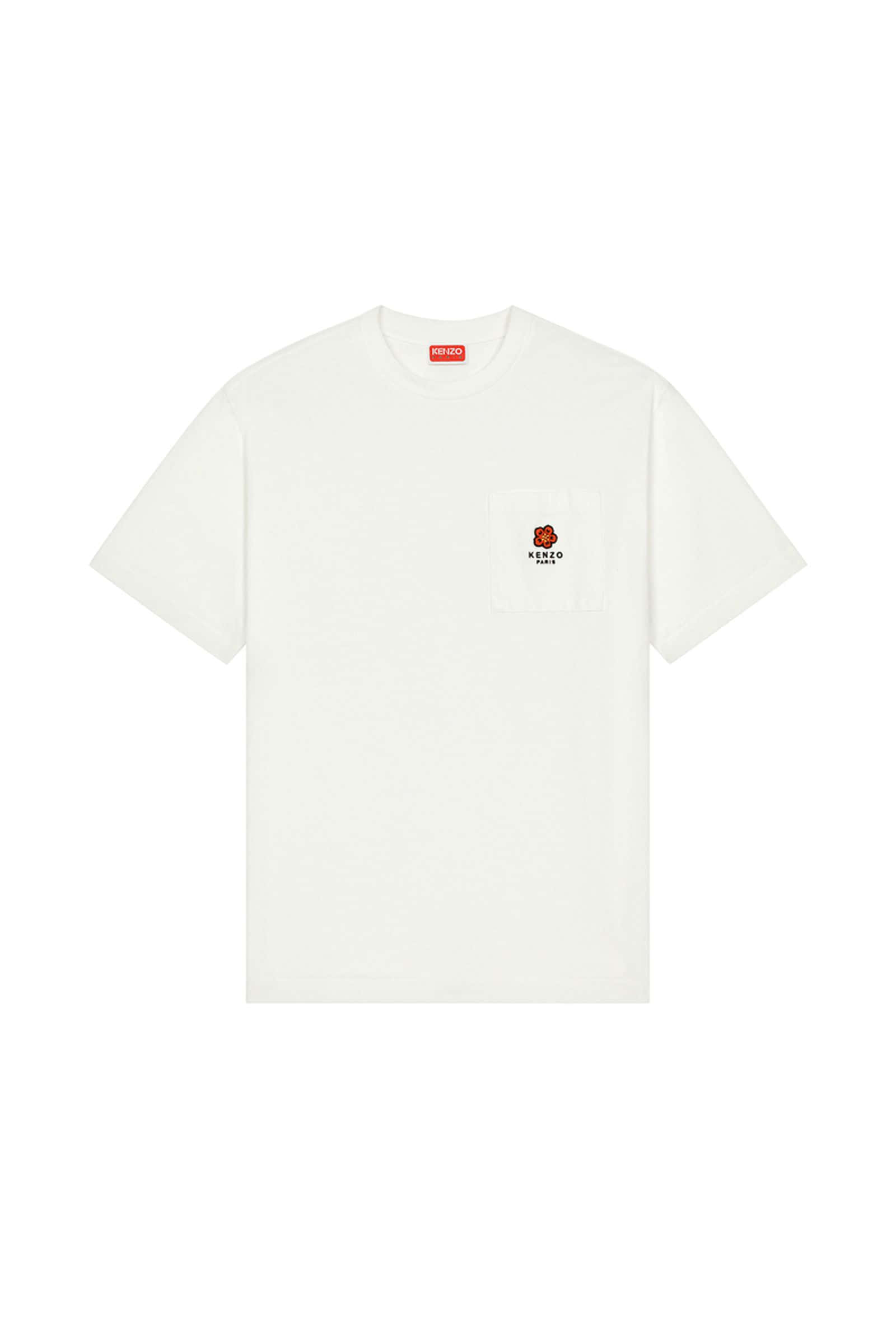 Kenzo, oversized white shirt, red rose logo, Full HD Phone Wallpaper