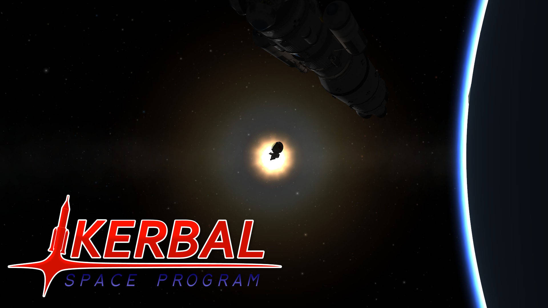 Kerbal Space Program, Moon, star, Full HD Desktop Wallpaper