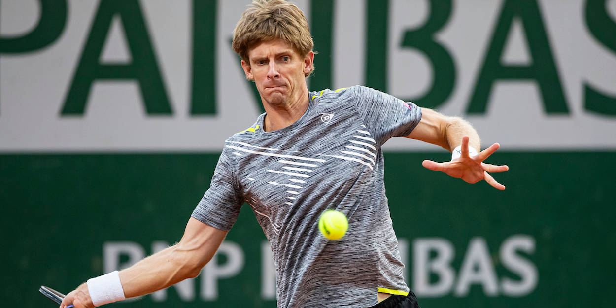 Kevin Anderson, tennis player, clay court, SD Desktop Wallpaper