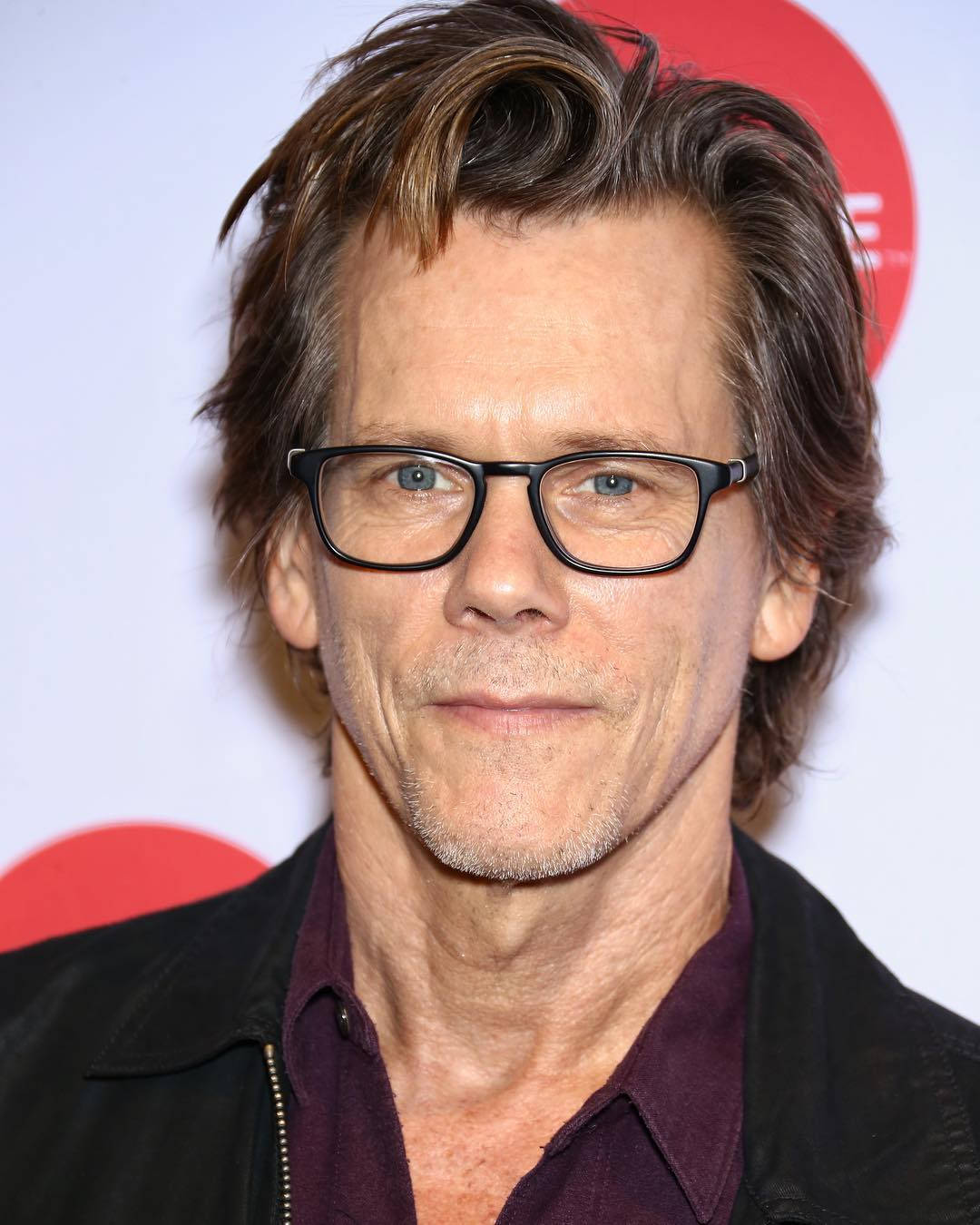 Kevin Bacon, glasses, salt-and-pepper hair, HD Phone Wallpaper