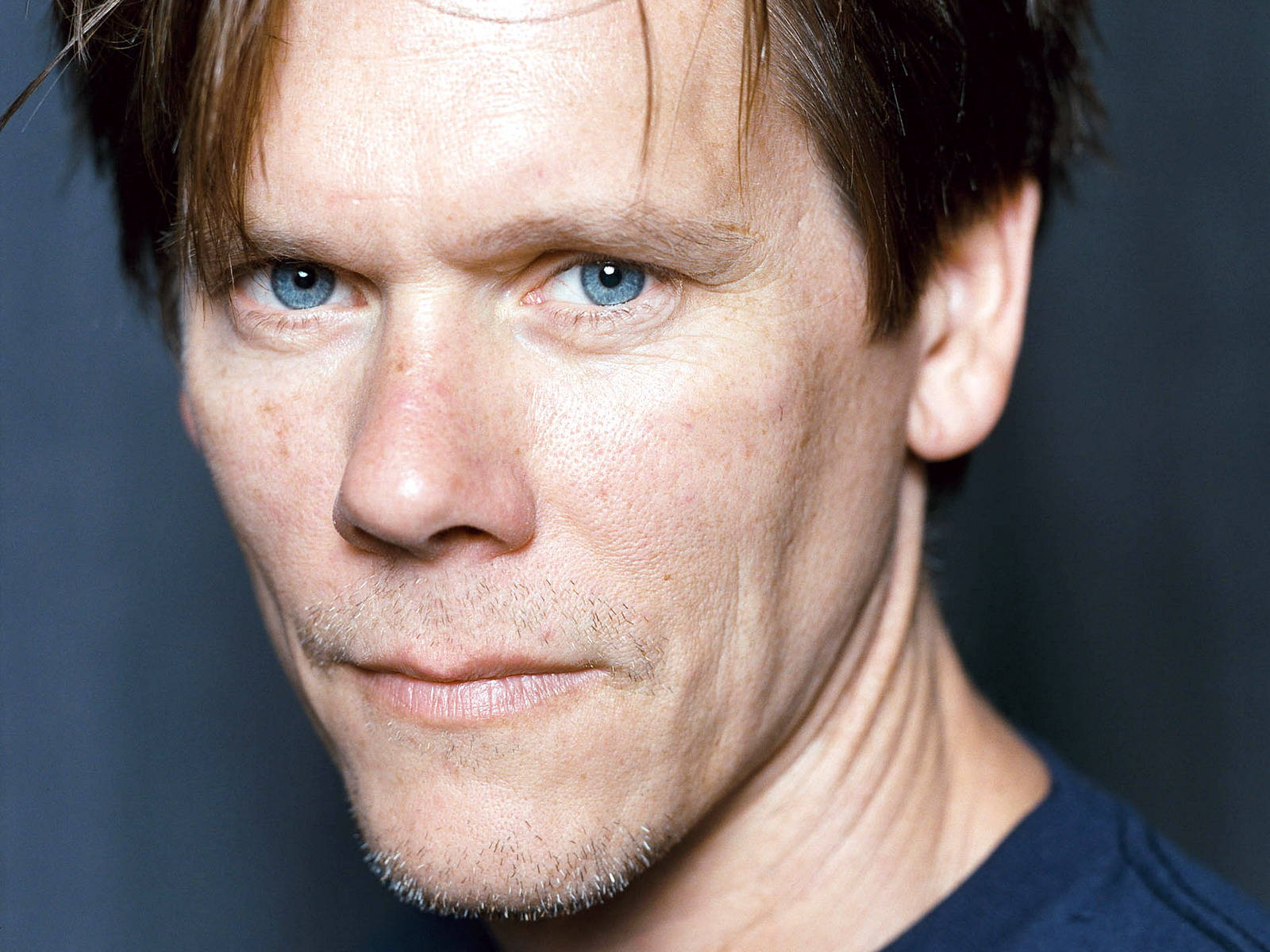 Kevin Bacon, blue eyes, dark hair, HD Desktop Wallpaper