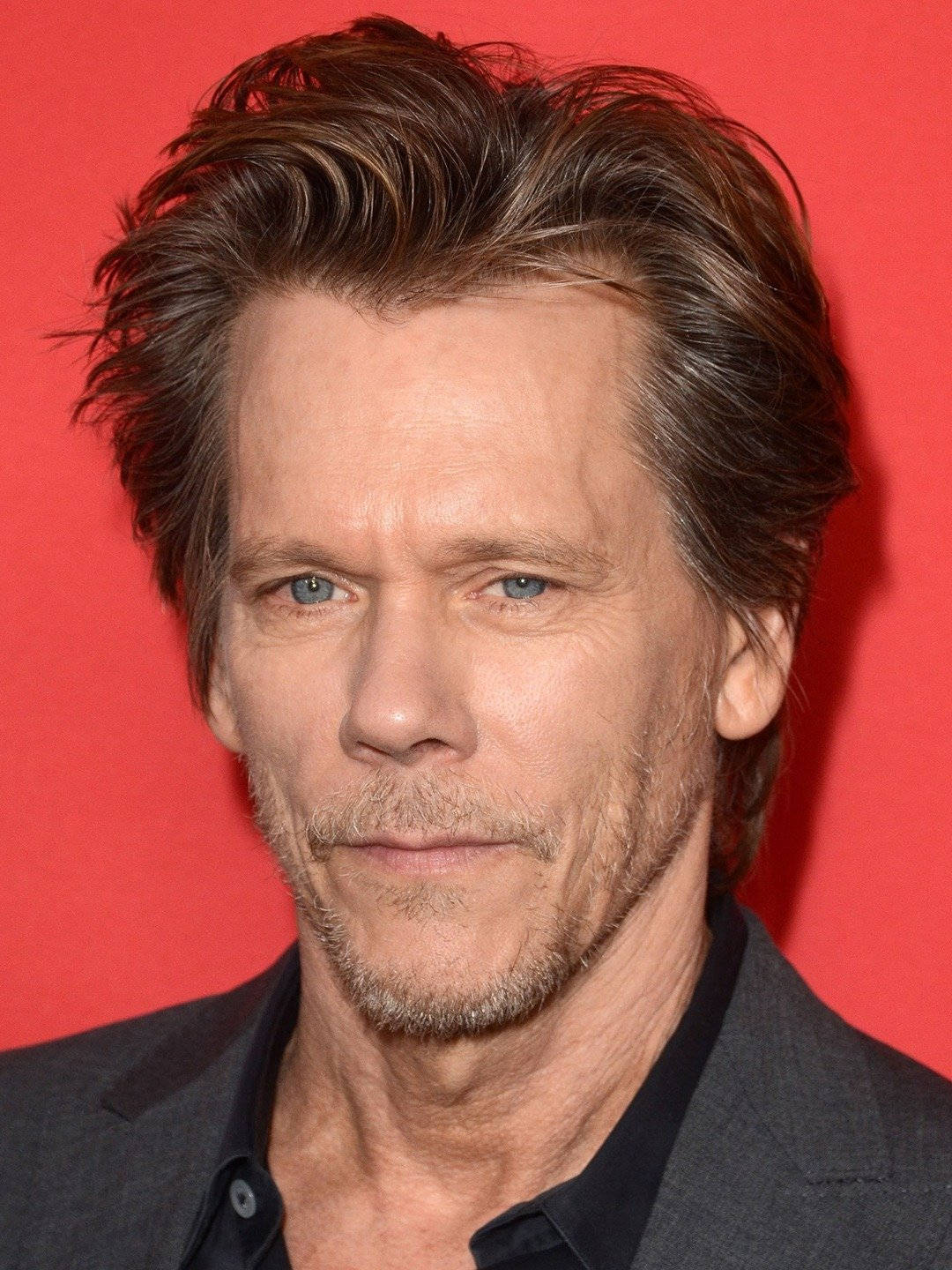 Kevin Bacon, red, blue eyes, HD Phone Wallpaper