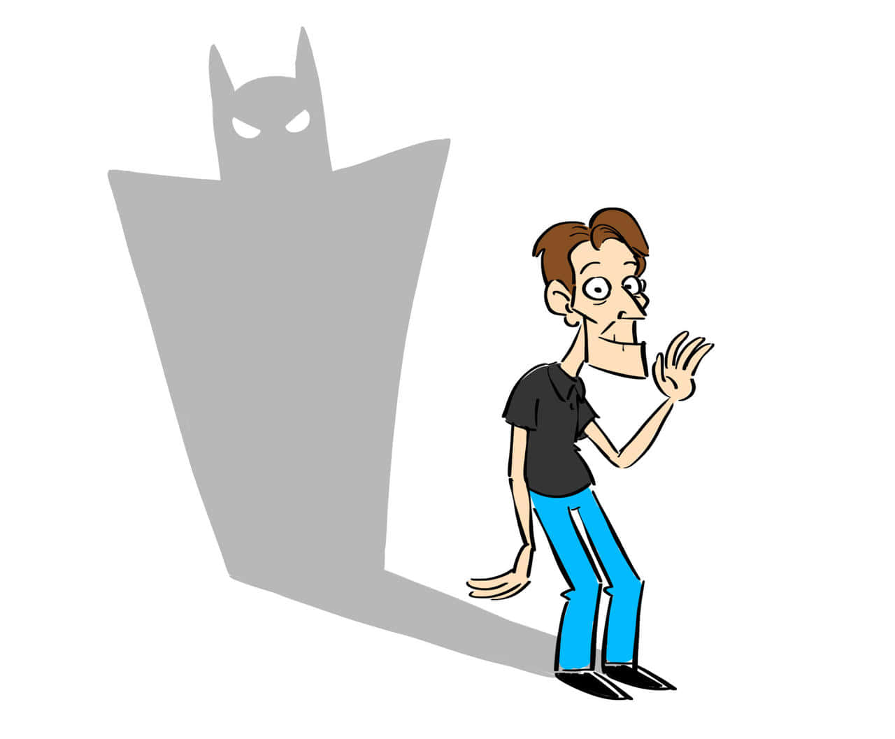Kevin Conroy, bat-like figure, recording session, HD Desktop Wallpaper