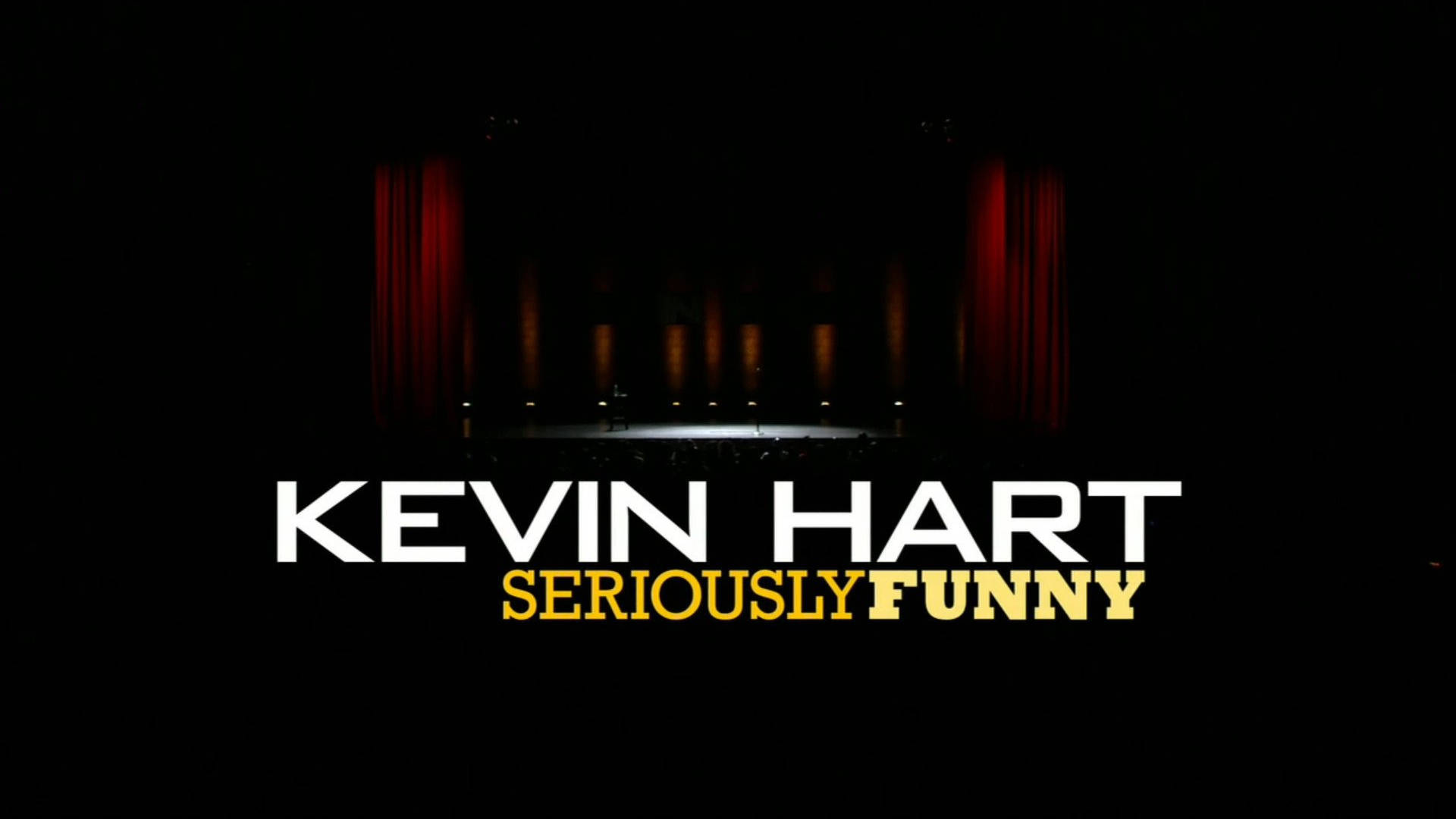 Kevin Hart, red curtains, spotlights, Full HD Desktop Wallpaper