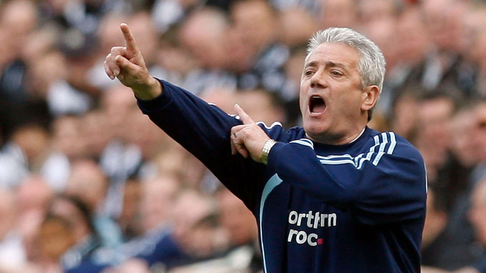 Kevin Keegan, navy tracksuit, football manager, HD Desktop Wallpaper