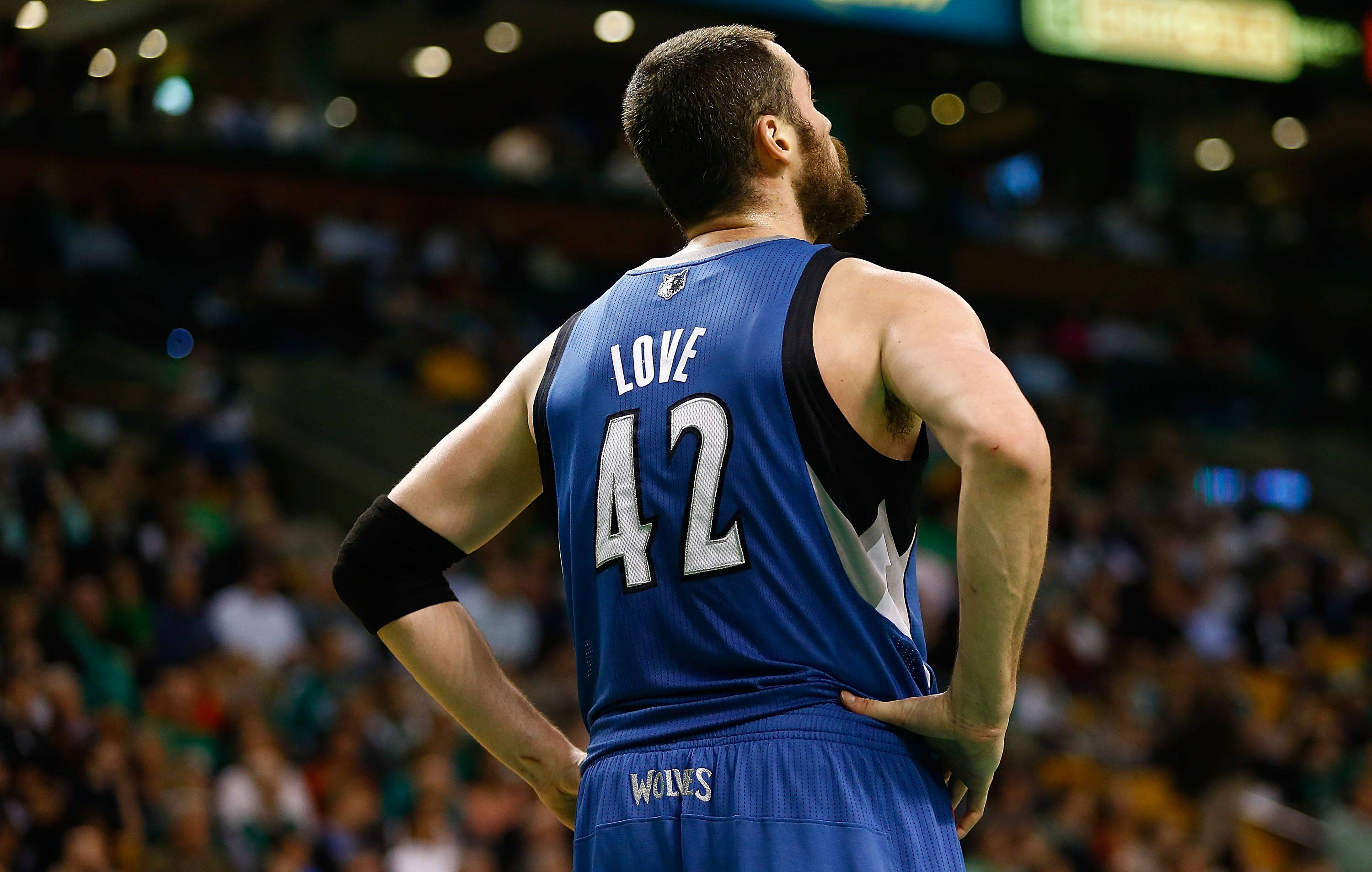 Kevin Love, blue jersey, LOVE, 2K Desktop Wallpaper