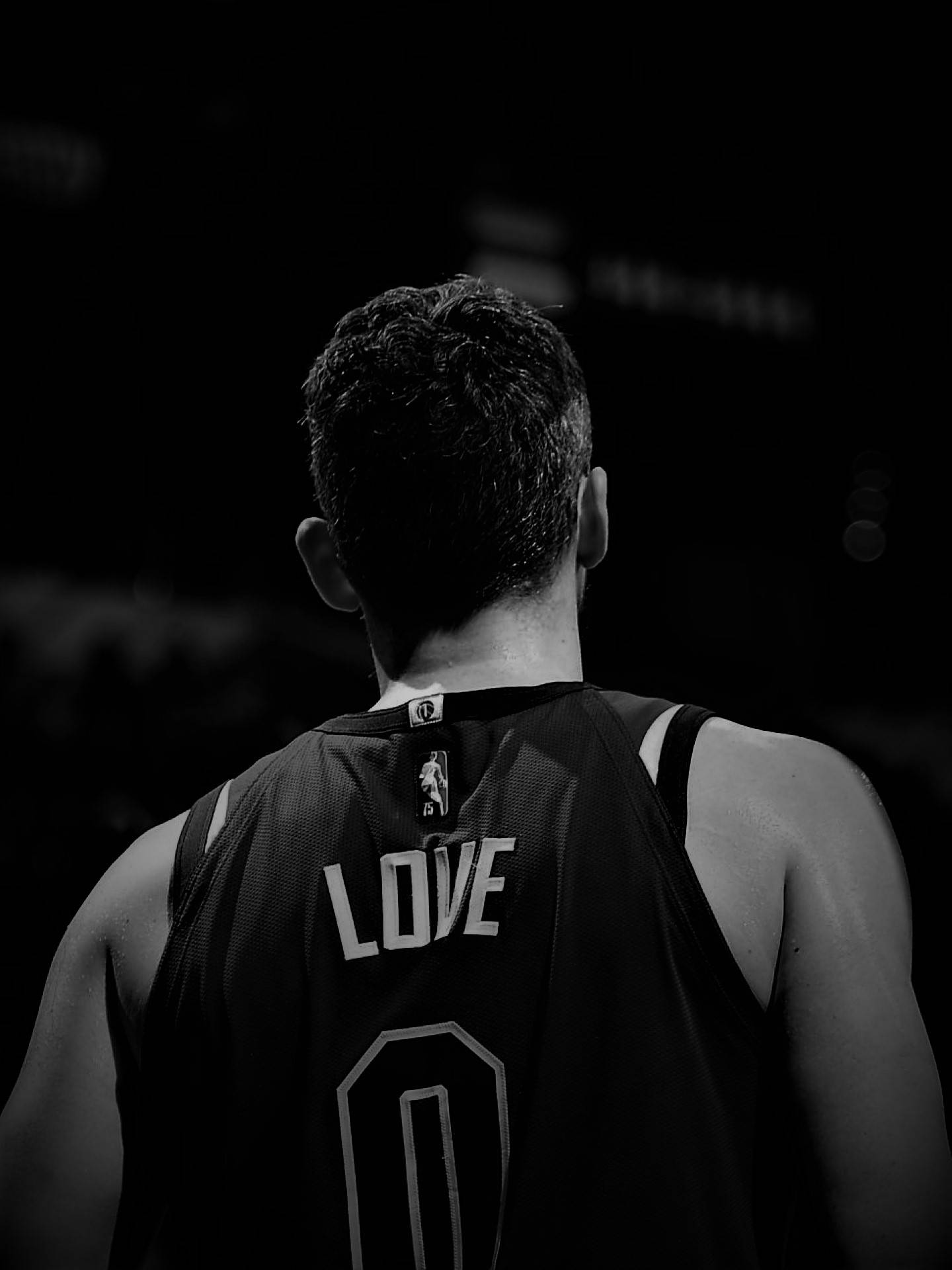 Kevin Love, number 0, basketball player, Full HD Phone Wallpaper