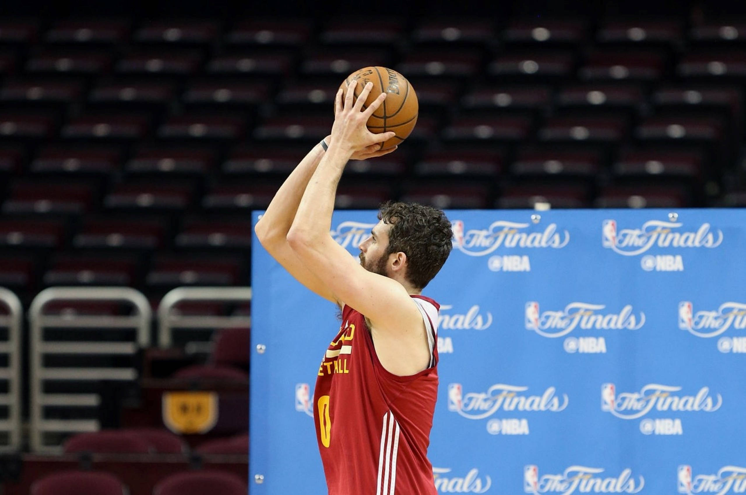 Kevin Love, 2016 NBA Finals, red jersey, 2K Desktop Wallpaper