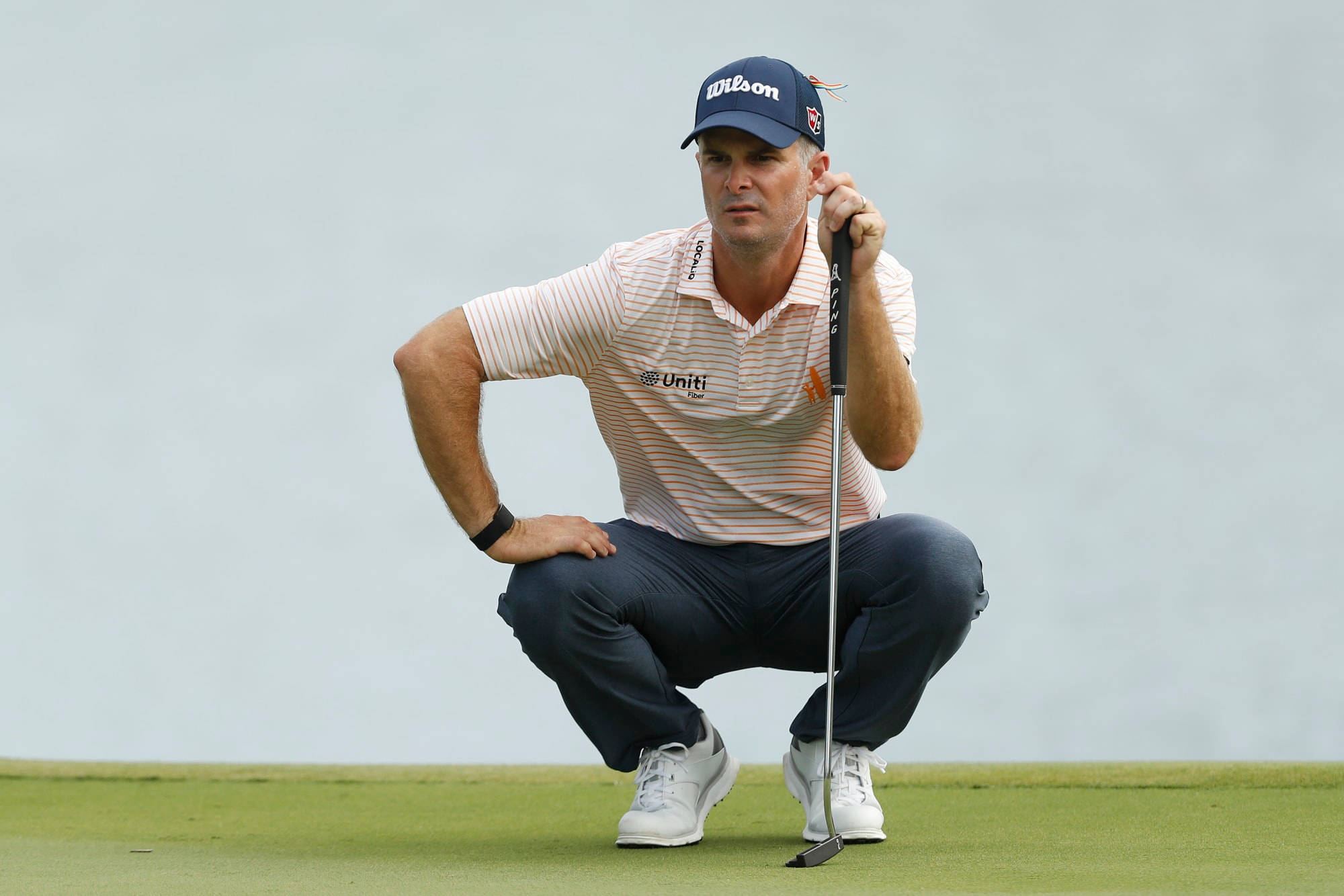 Kevin Streelman, golf course, putt, Full HD Desktop Wallpaper