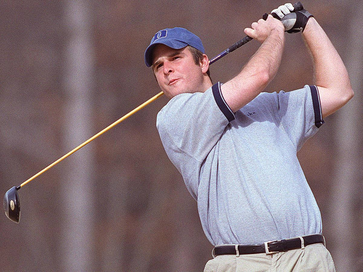 Kevin Streelman, blue cap, striped shirt, SD Desktop Wallpaper