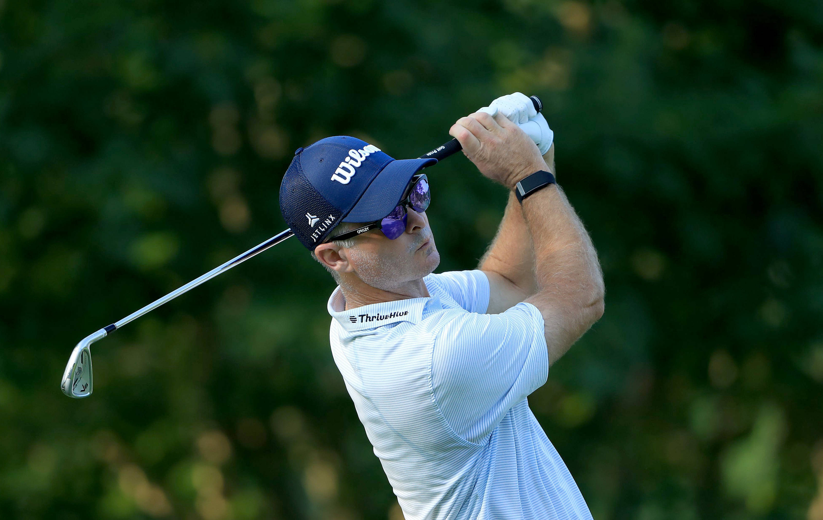 Kevin Streelman, white shirt, blue cap, 2K Desktop Wallpaper