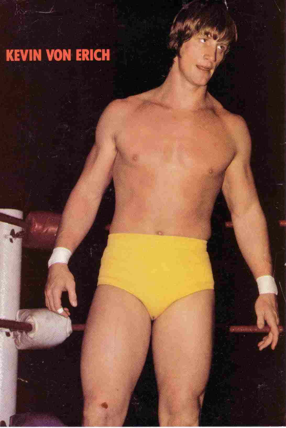 Kevin Von Erich, yellow singlet, ring, HD Phone Wallpaper