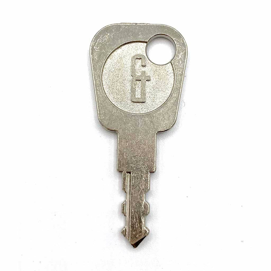 metallic key, circular logo, hole, SD Desktop Wallpaper