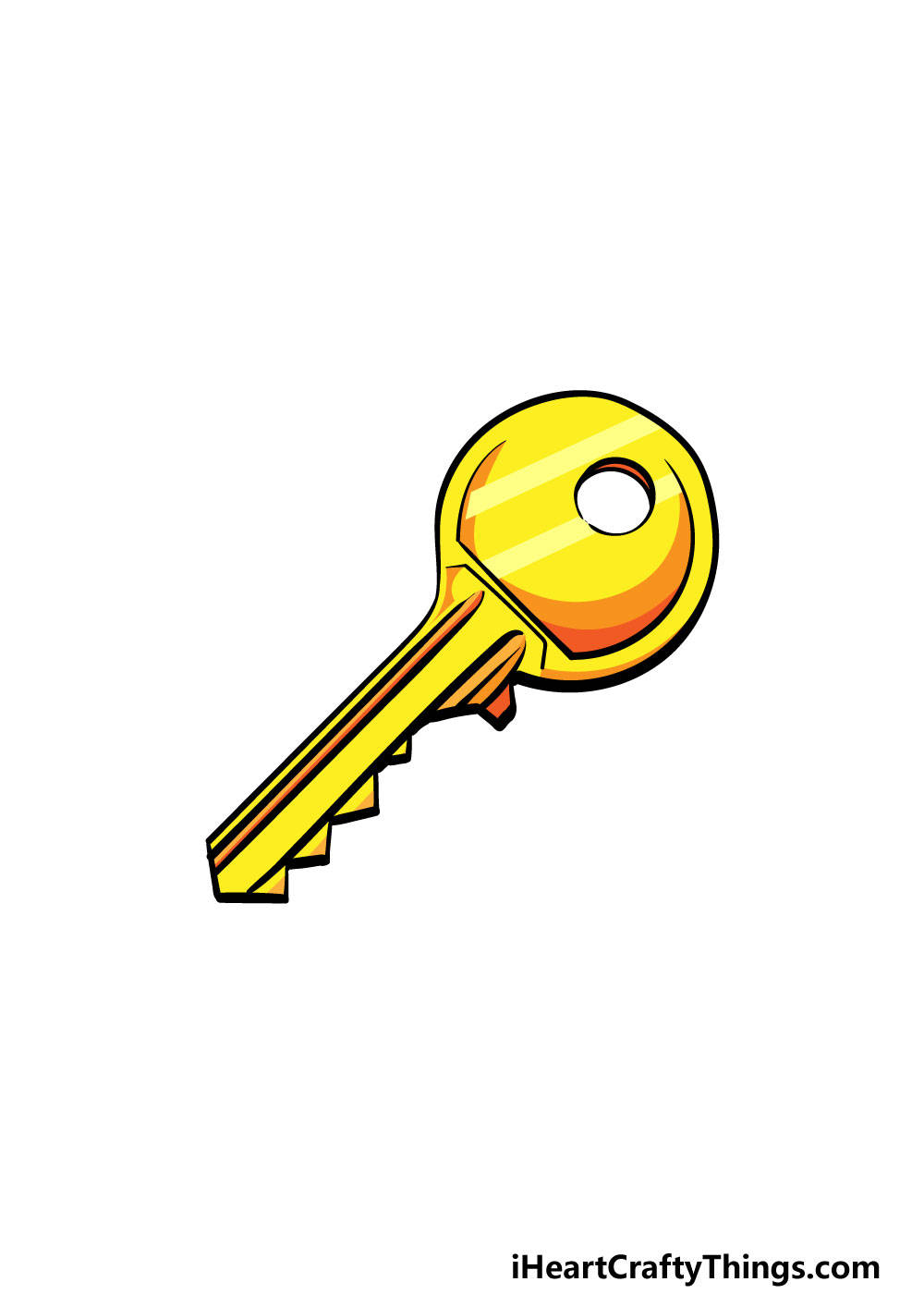 minimalist key, cartoon key, bright yellow, HD Phone Wallpaper