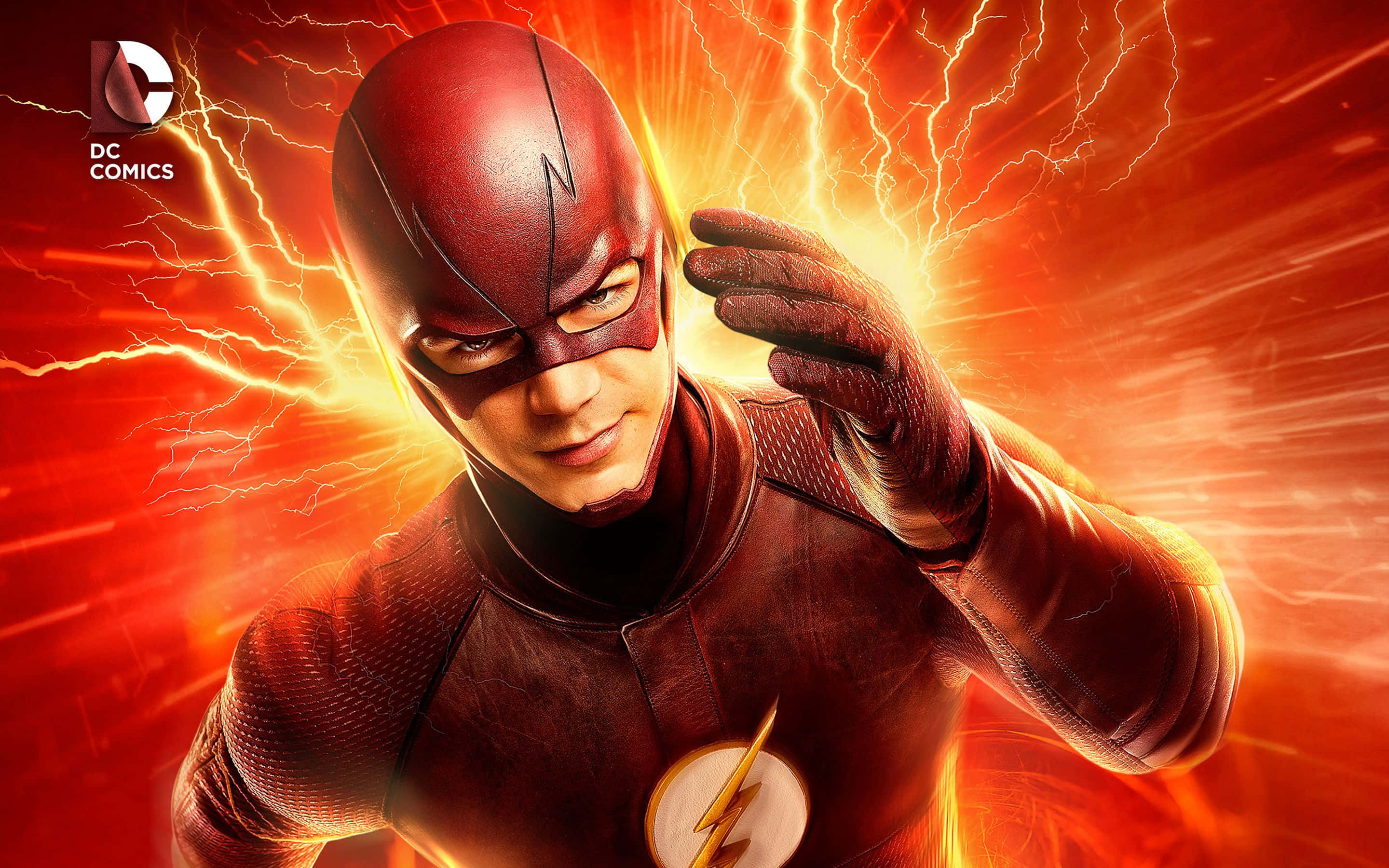 The Flash, season 1, red suit, 2K Desktop Wallpaper
