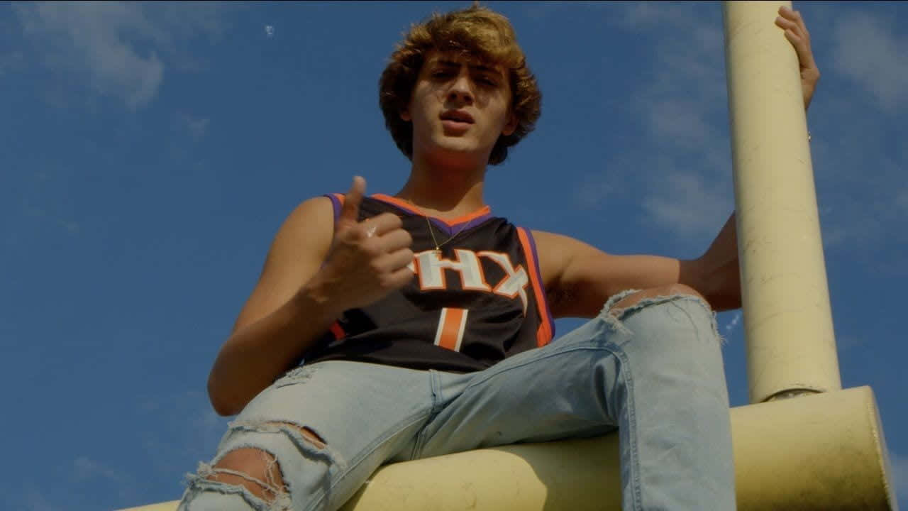 Kidd G, basketball jersey, ripped jeans, HD Desktop Wallpaper