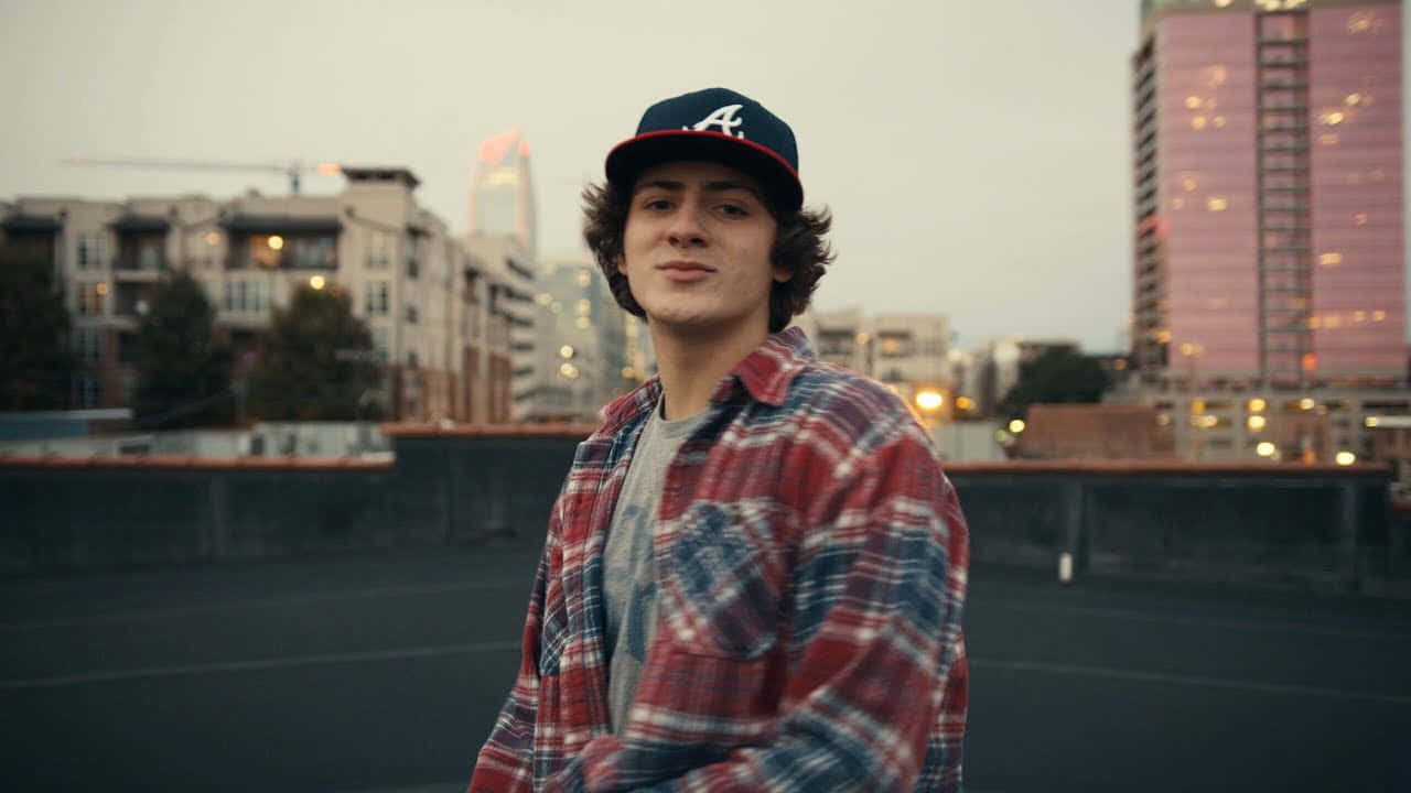 Kidd G, rooftop, cityscape, HD Desktop Wallpaper