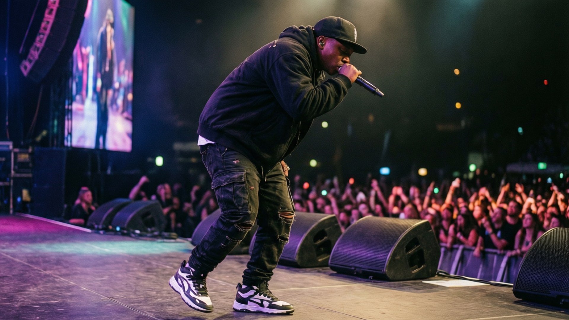 Kidd G, live on stage, dynamic pose, Full HD Desktop Wallpaper