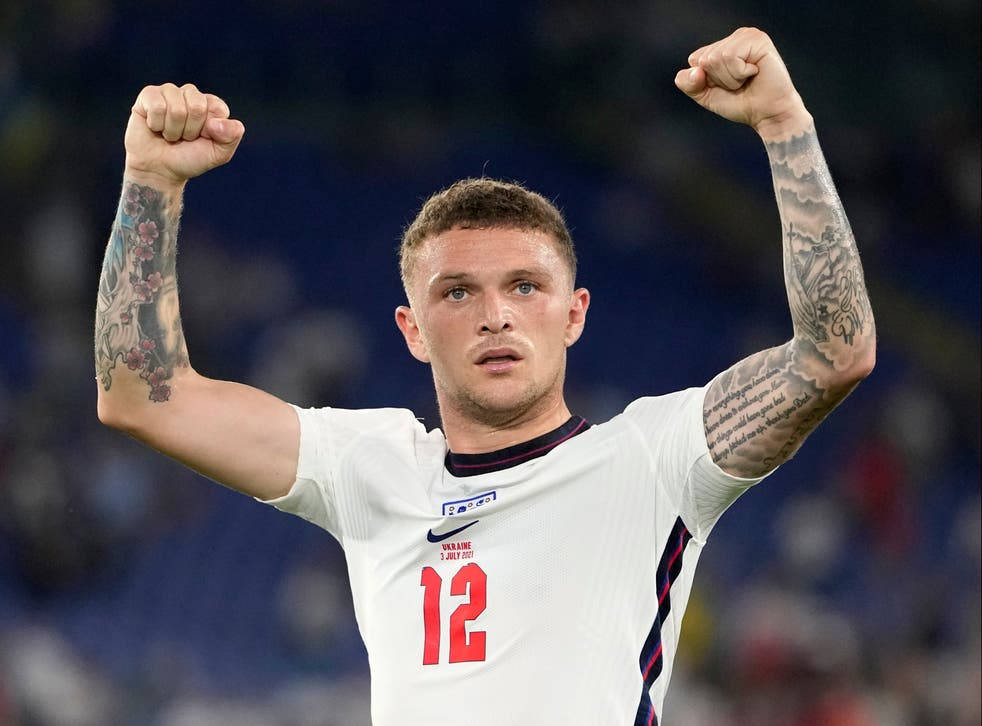 Kieran Trippier, white jersey, number 12, SD Desktop Wallpaper