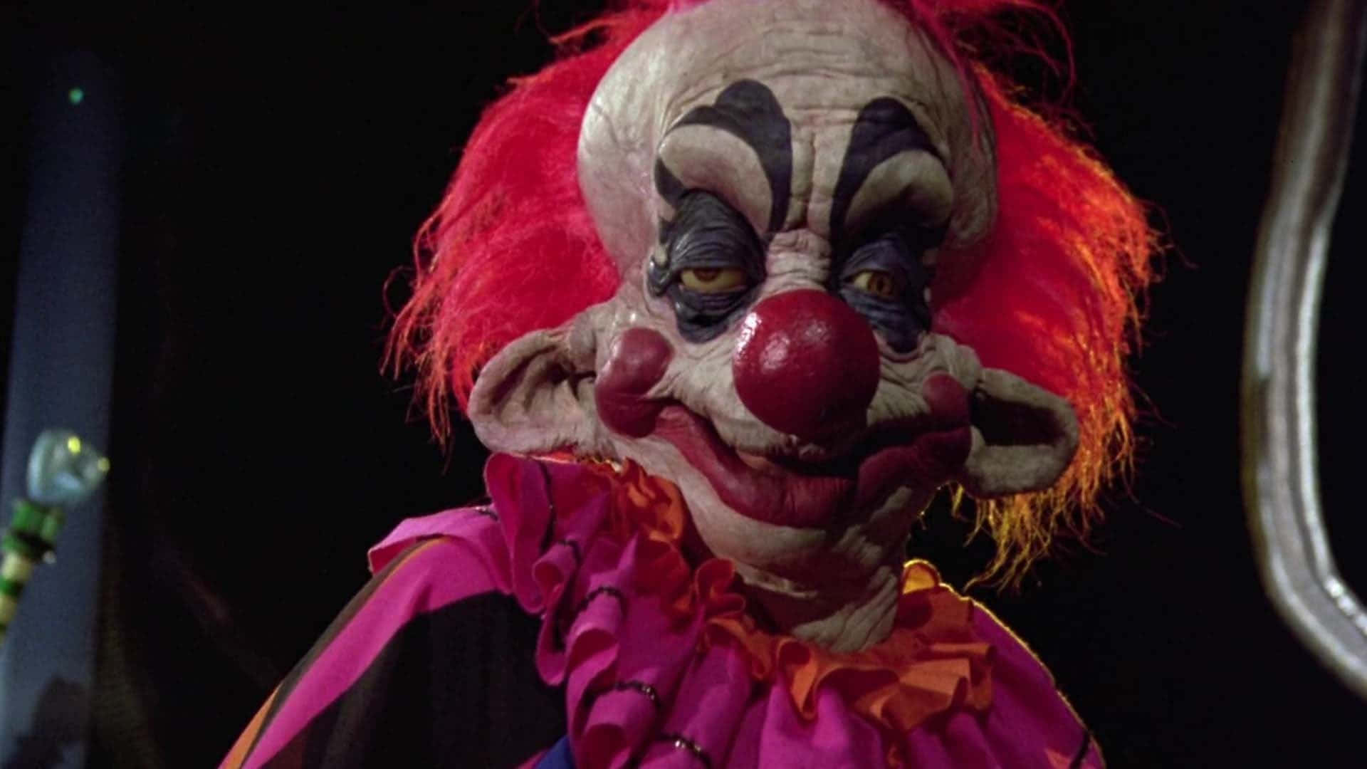 Killer Klowns from Outer Space, red hair, red wig, Full HD Desktop Wallpaper