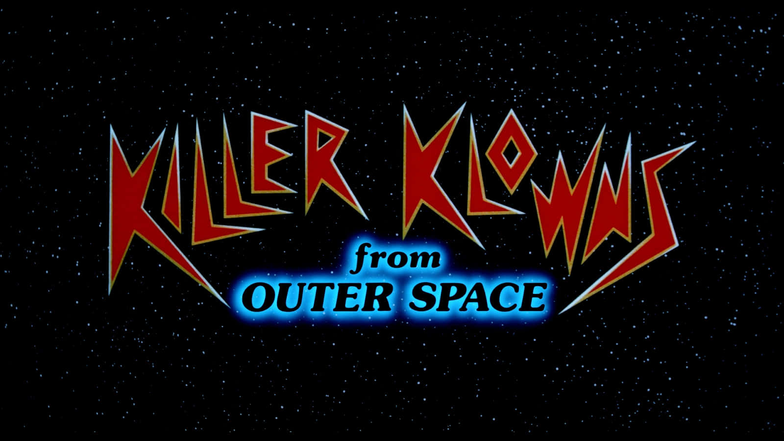 Killer Klowns from Outer Space, red, blue, HD Desktop Wallpaper