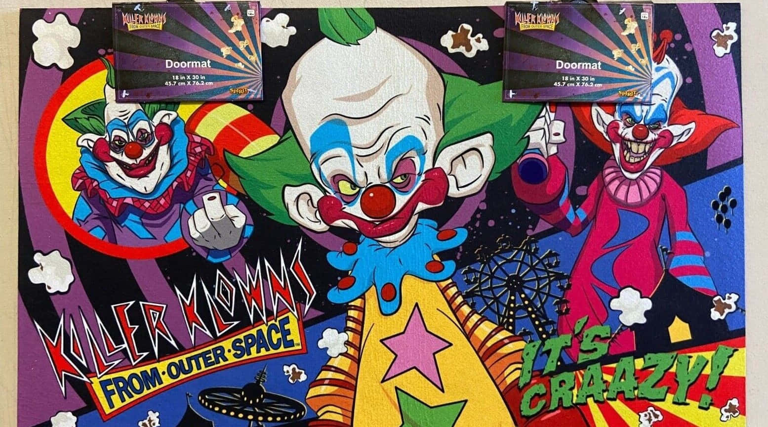 Killer Klowns from Outer Space, clowns, colorful costumes, HD Desktop Wallpaper