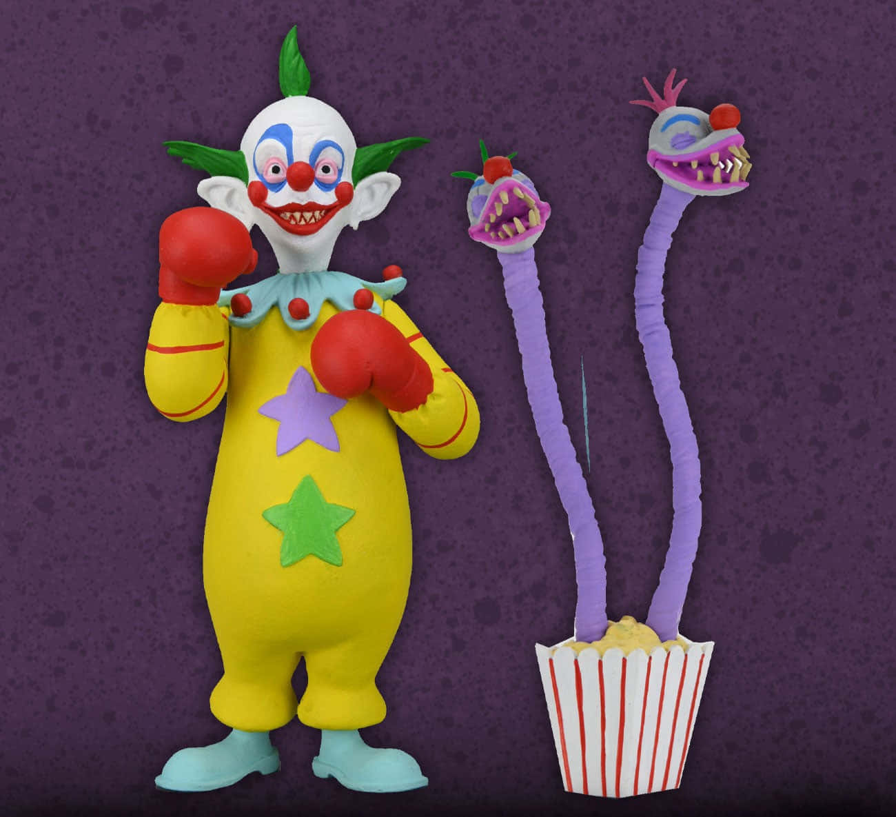 Killer Klowns From Outer Space, yellow suit, boxing gloves, HD Desktop Wallpaper
