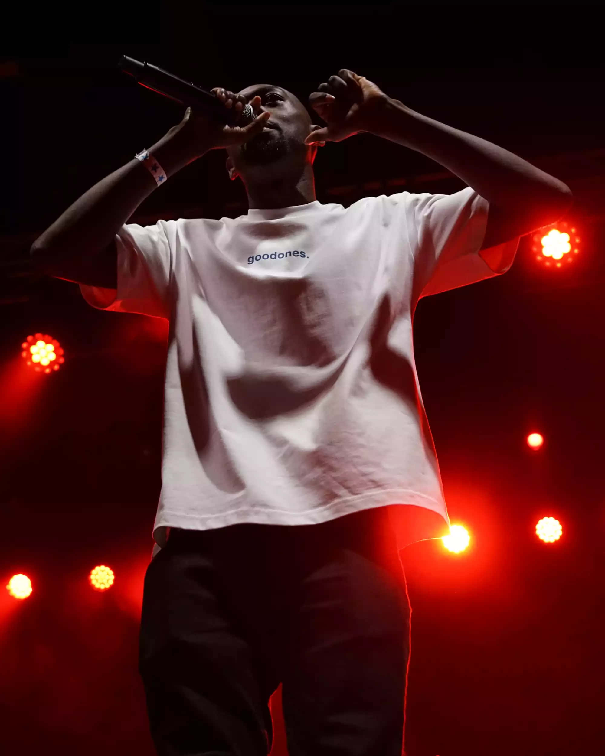 Killer Mike, white t-shirt, goodones text, Full HD Phone Wallpaper