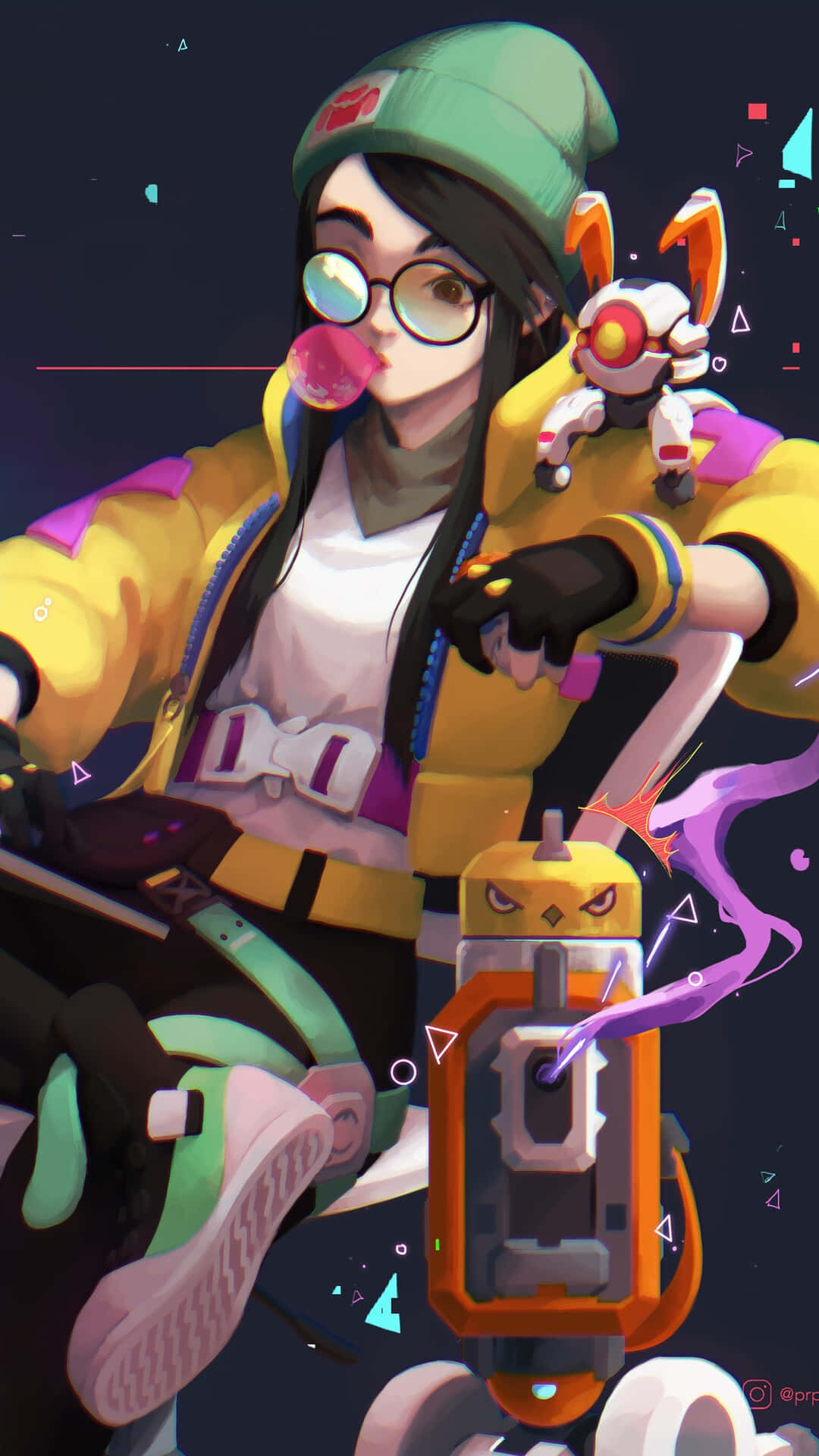 Killjoy, Valorant, yellow jacket, Full HD Phone Wallpaper