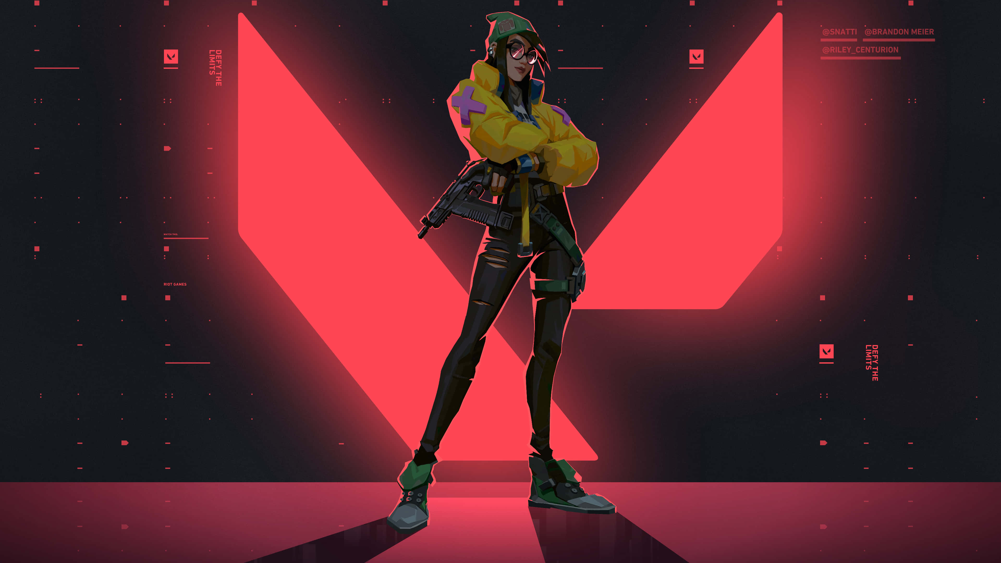 Killjoy, Valorant, yellow jacket, 4K Desktop Wallpaper