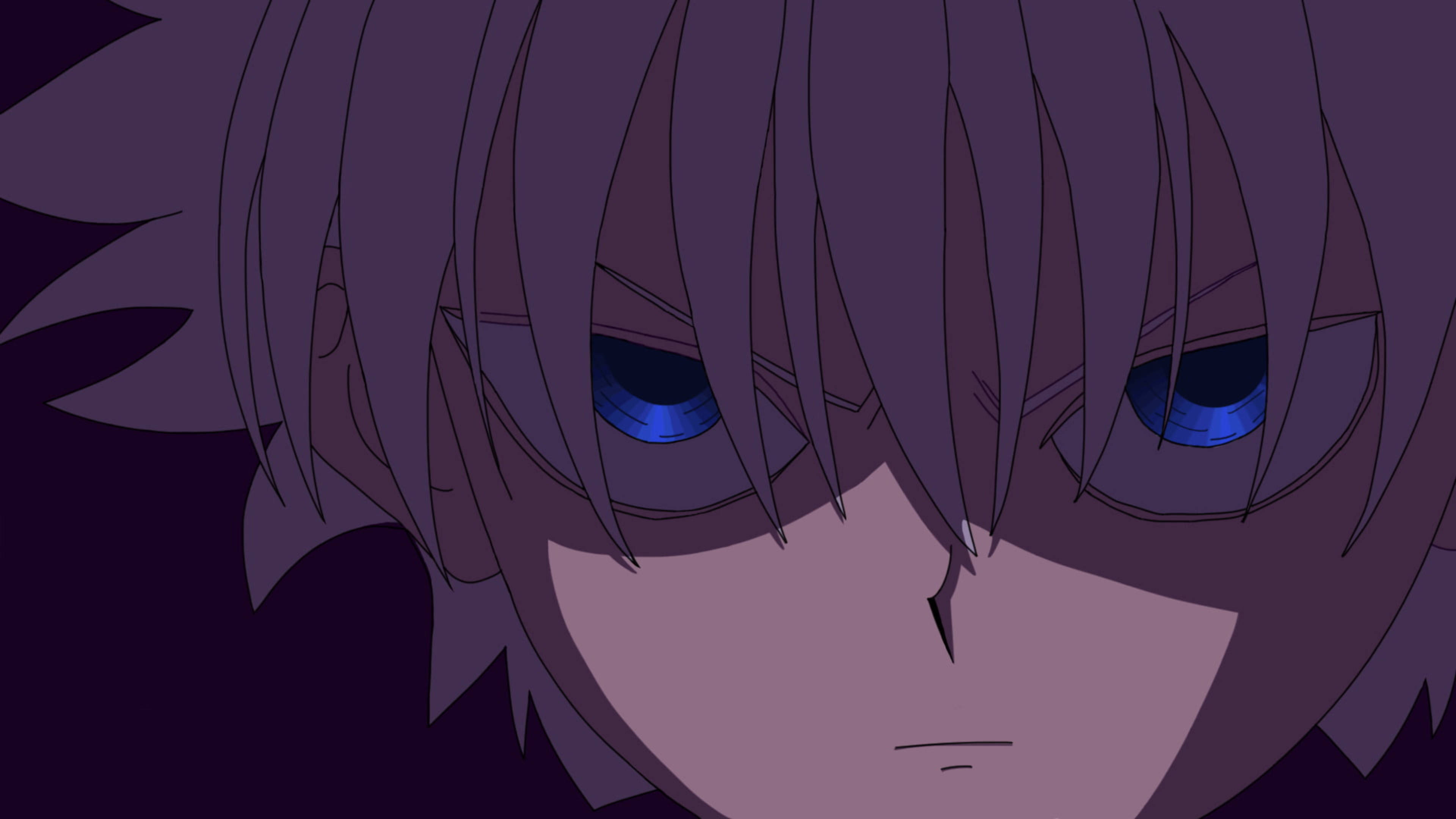 Killua, 4K, purple hair, 4K Desktop Wallpaper