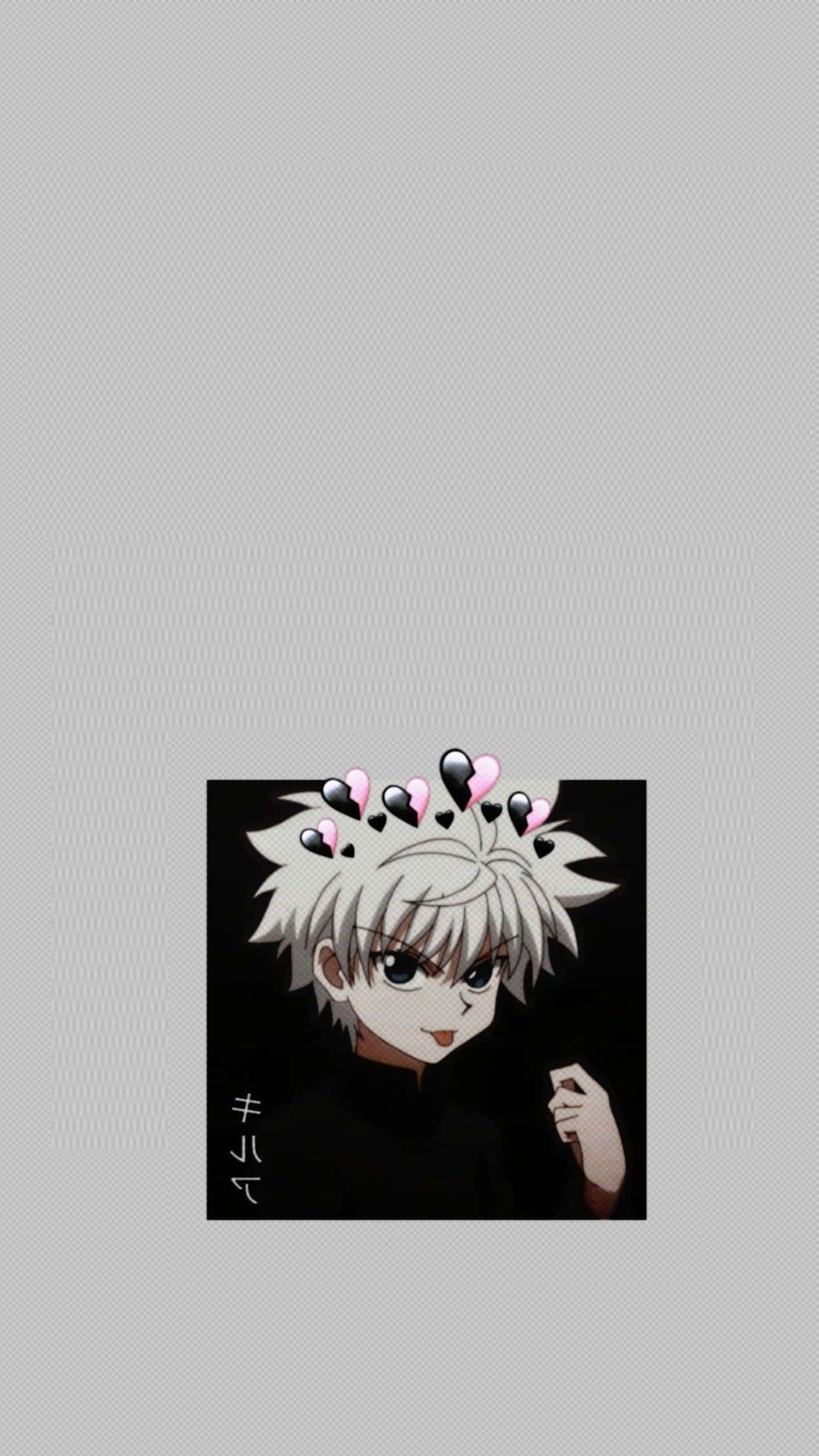 Killua Phone, Killua, spiky white hair, Full HD Phone Wallpaper