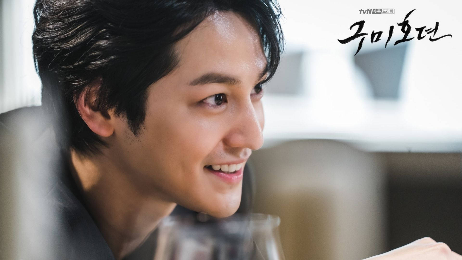 Kim Bum, dark hair, wine glass, Full HD Desktop Wallpaper