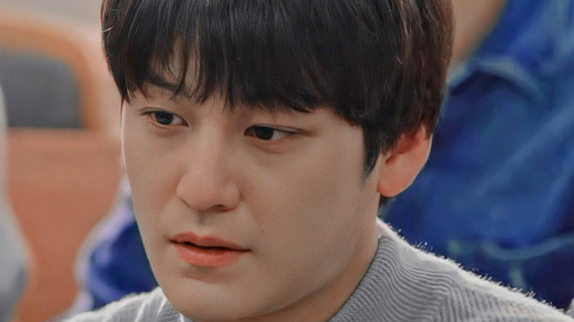 Kim Bum, close up, dark hair, Full HD Desktop Wallpaper