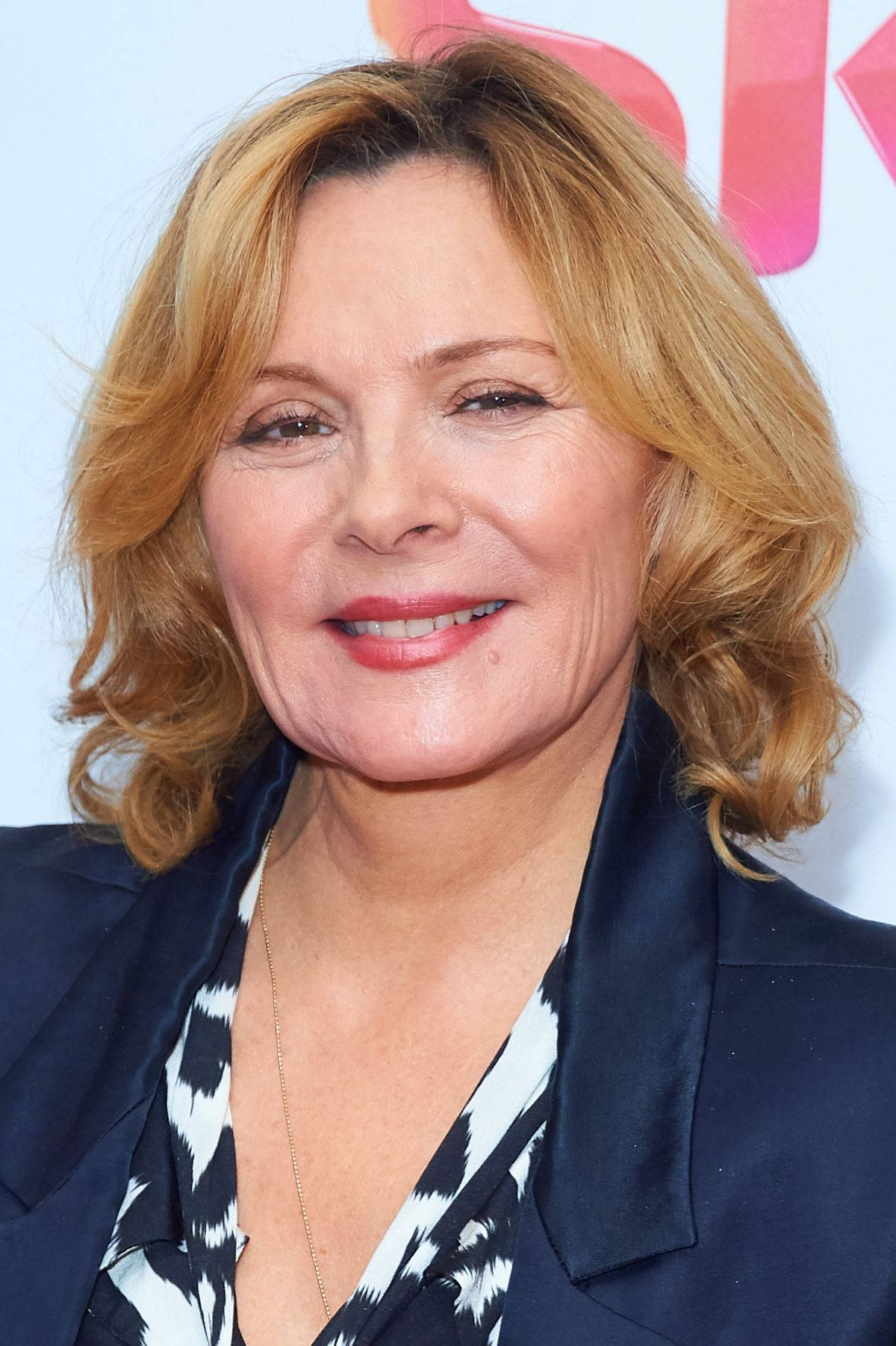 Kim Cattrall, 2017 Sky WFTV Awards, navy blazer, HD Phone Wallpaper
