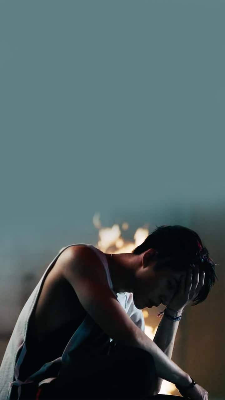 Kim Hanbin, Killing Me, silhouette, HD Phone Wallpaper