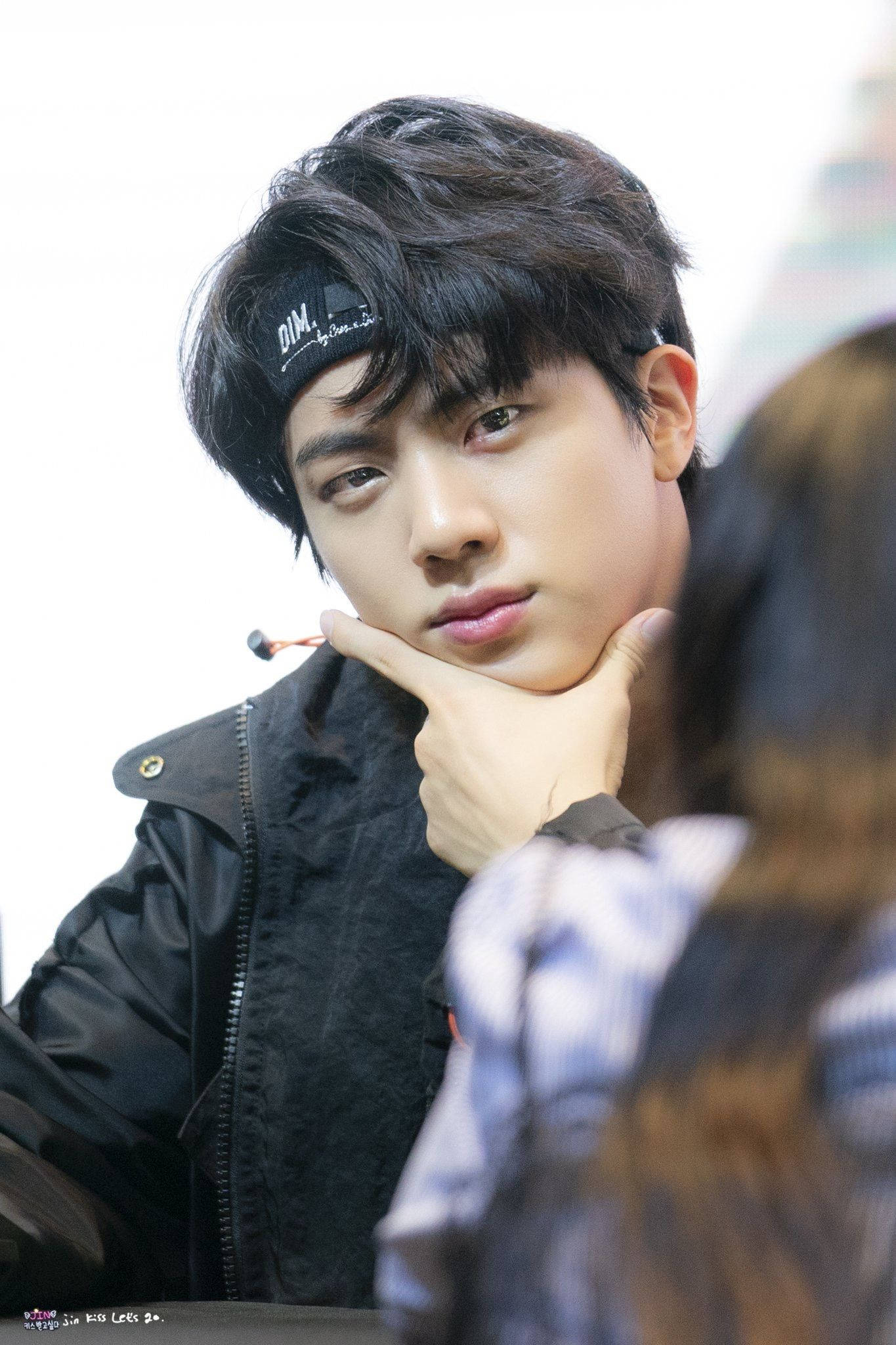 Kim Seok Jin, black cap, dark hair, Full HD Phone Wallpaper