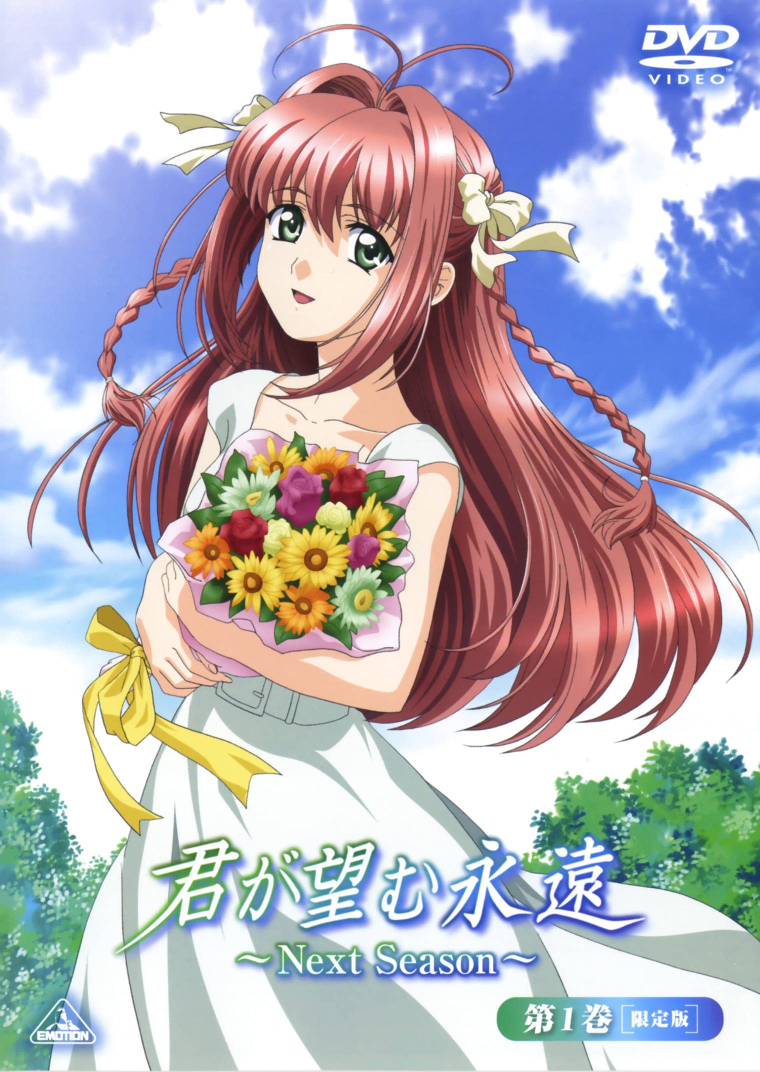 Kimi ga nozomu eien, DVD cover, long red braided hair, Full HD Phone Wallpaper