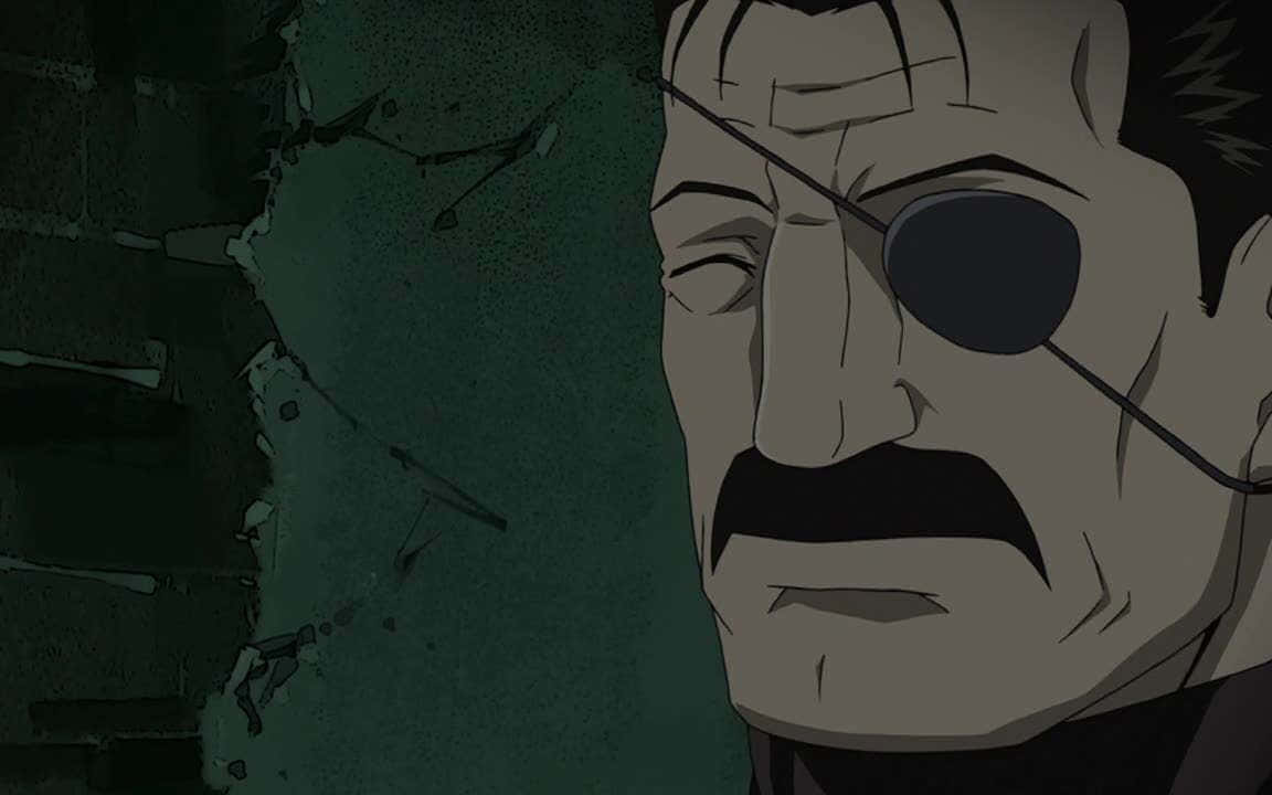 King Bradley, eyepatch, mustache, SD Desktop Wallpaper