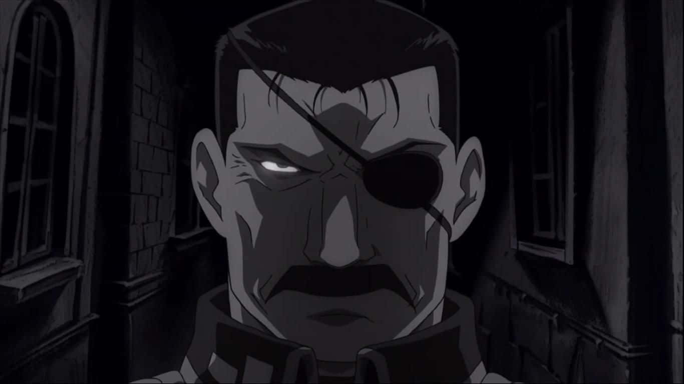 King Bradley, eyepatch, dual swords, HD Desktop Wallpaper