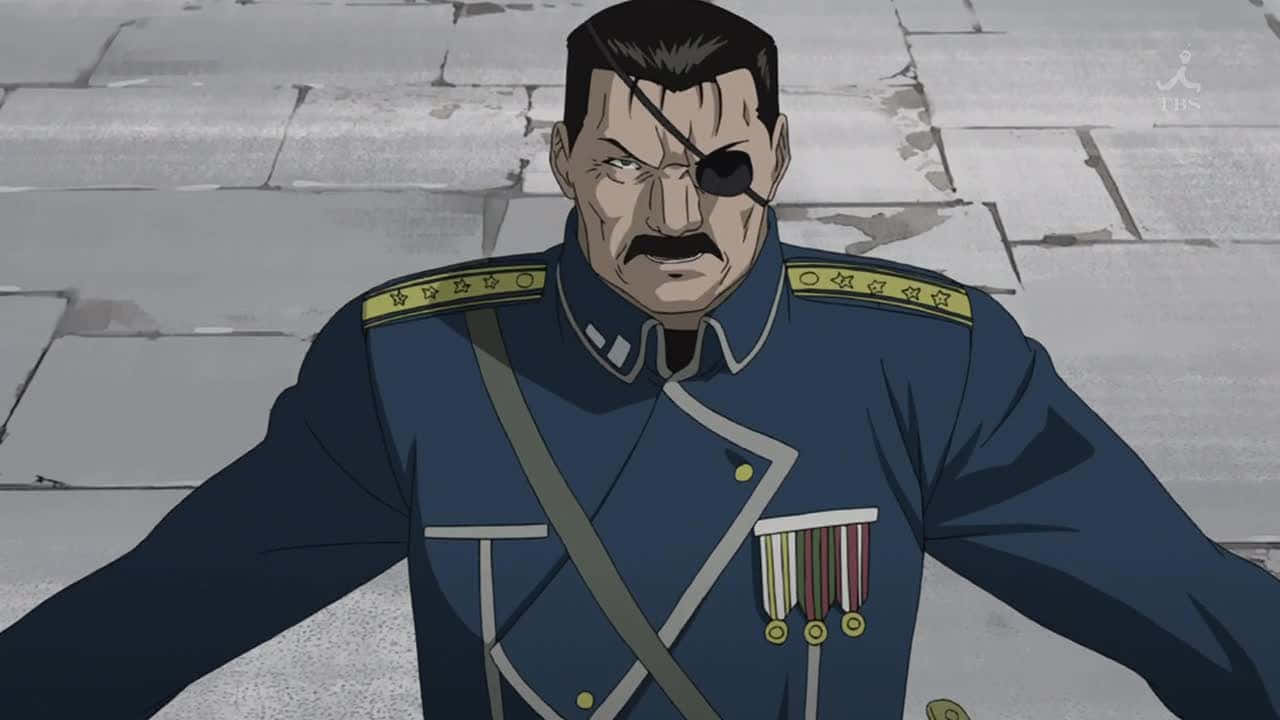 King Bradley, eyepatch, medals, HD Desktop Wallpaper