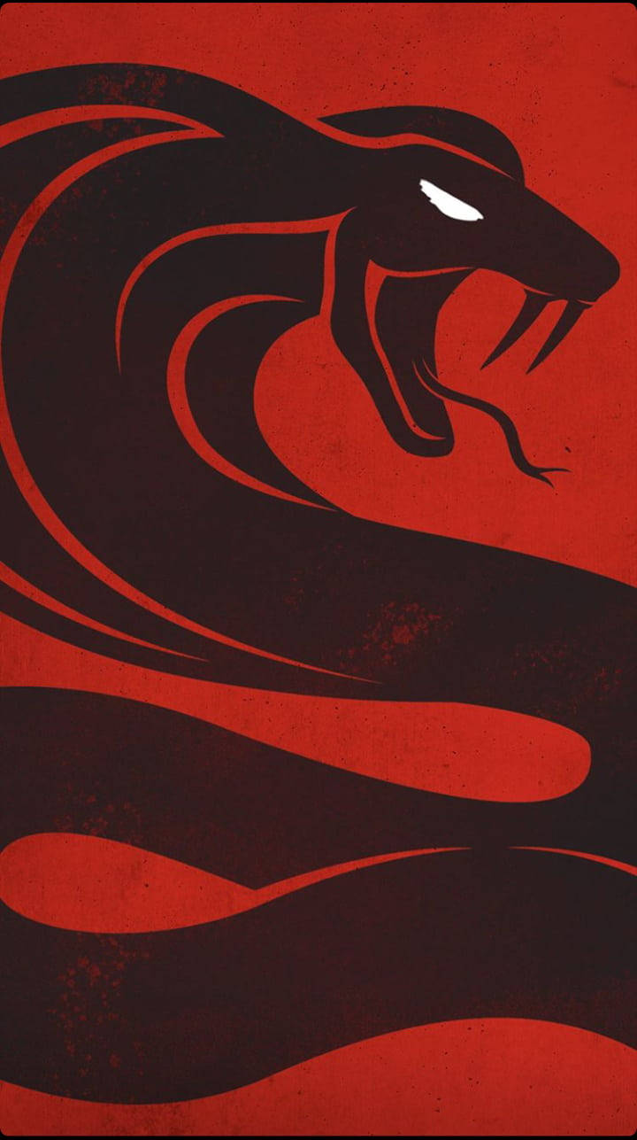 Cobra, black, red, HD Phone Wallpaper