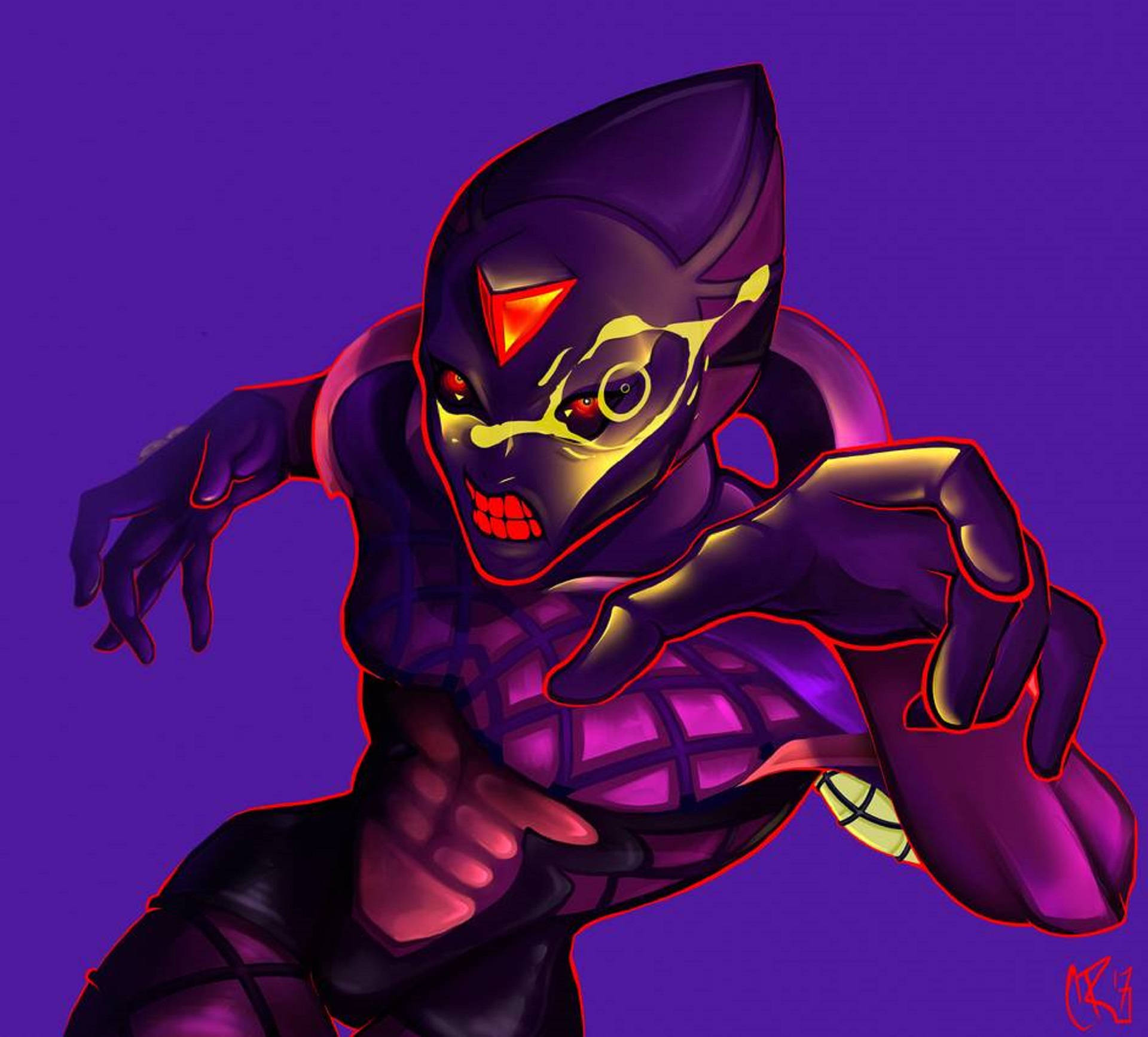 King Crimson, purple, red, Full HD Desktop Wallpaper